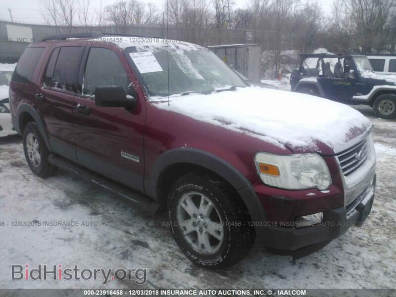2006 Ford EXPLORER (VIN 1FMEU73866ZA16305) — photo 1 of 10, IAAI, damage: front end