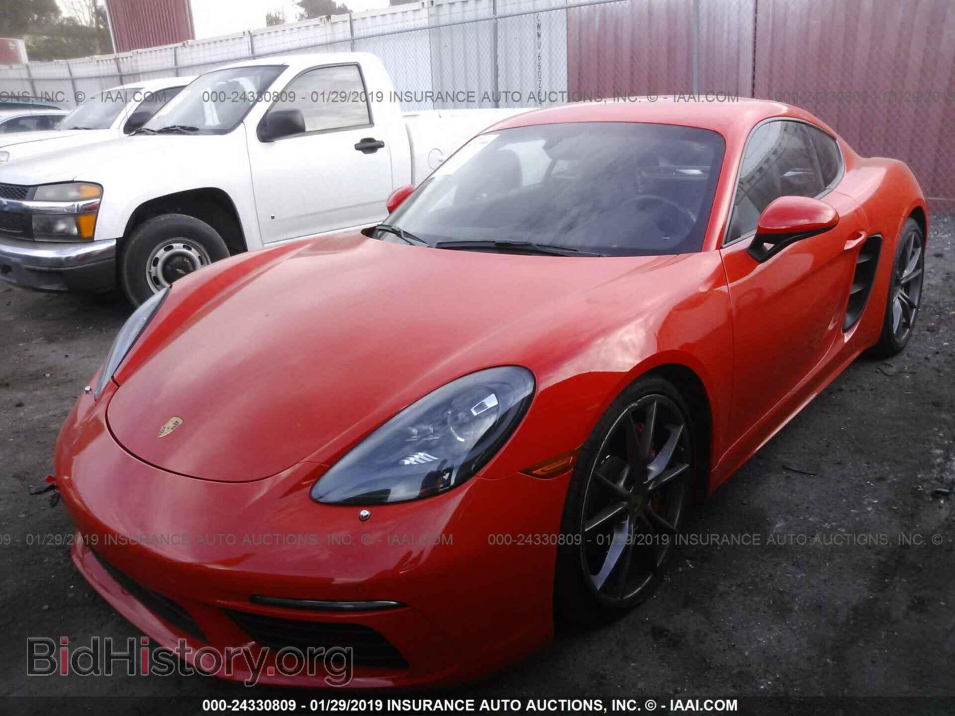 2017 PORSCHE CAYMAN - VIN: WP0AB2A84HS285249 - Фото 2