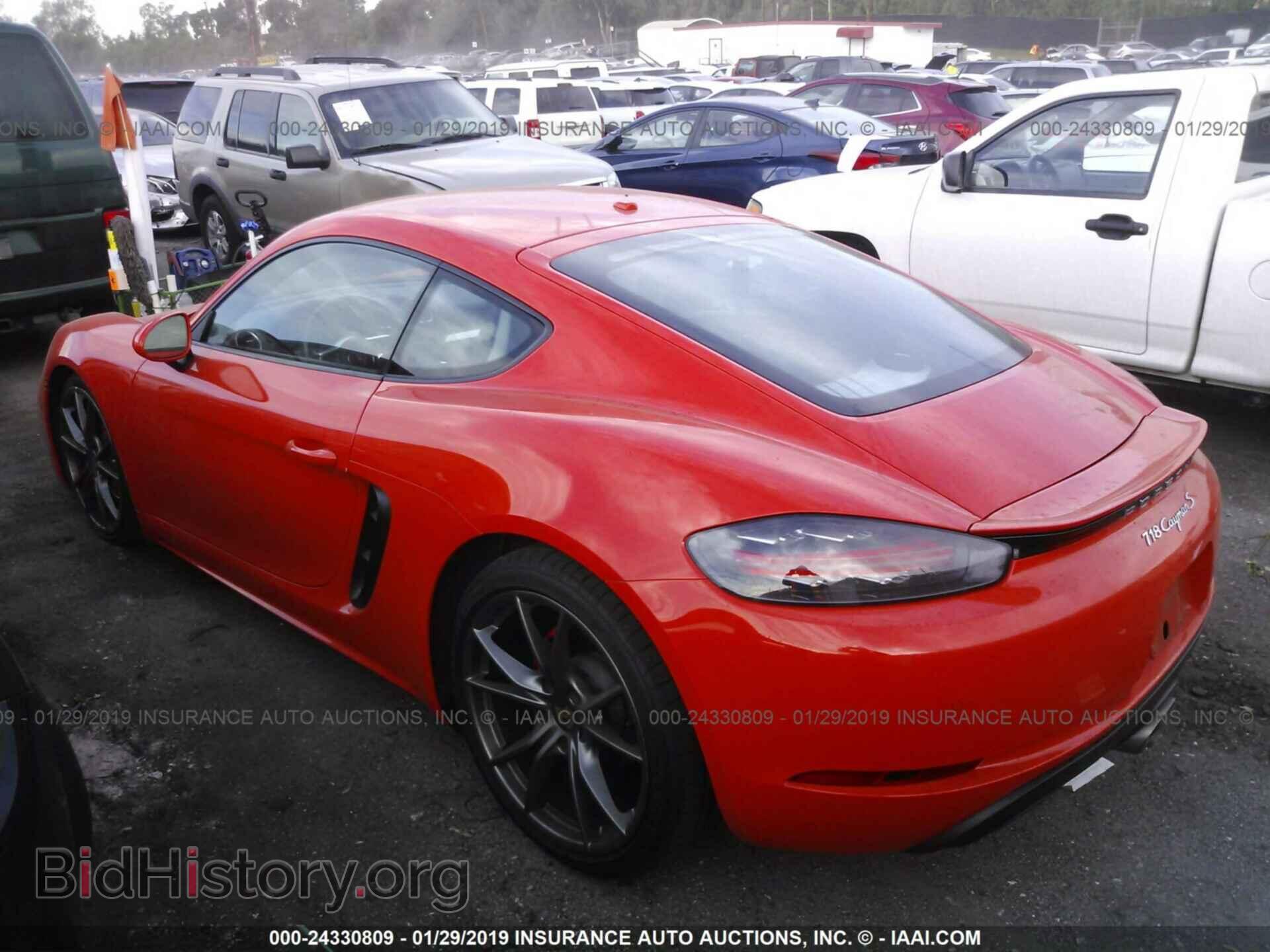 2017 PORSCHE CAYMAN - VIN: WP0AB2A84HS285249 - Фото 3