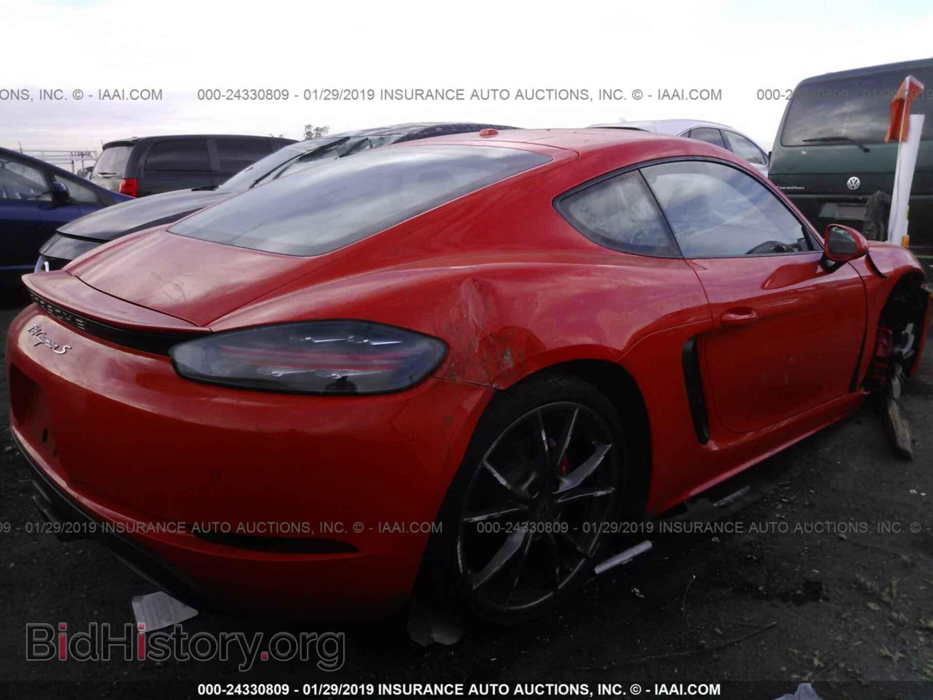 2017 PORSCHE CAYMAN - VIN: WP0AB2A84HS285249 - Фото 4