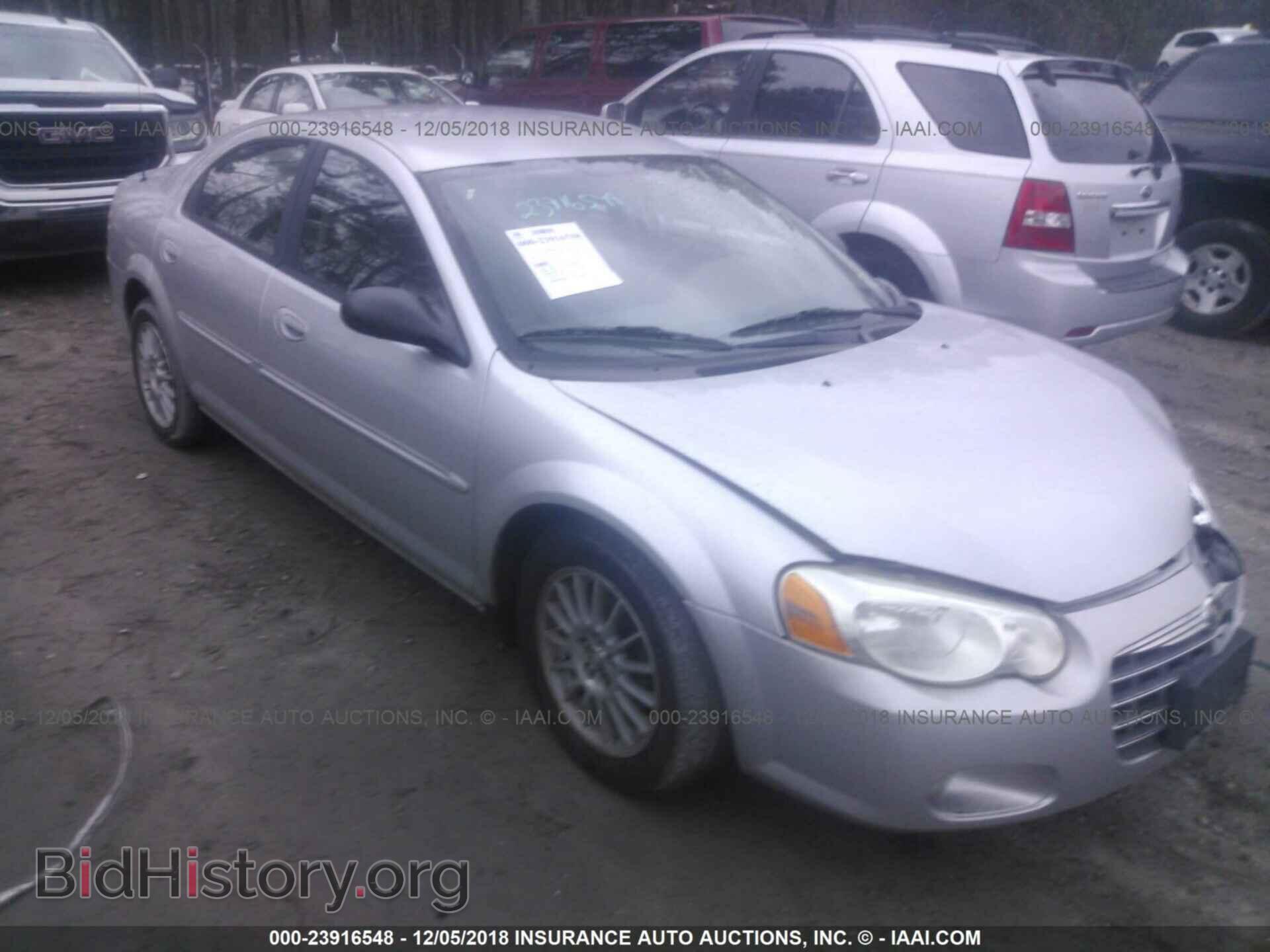 Photo 1C3EL56R04N148145 - CHRYSLER SEBRING 2004