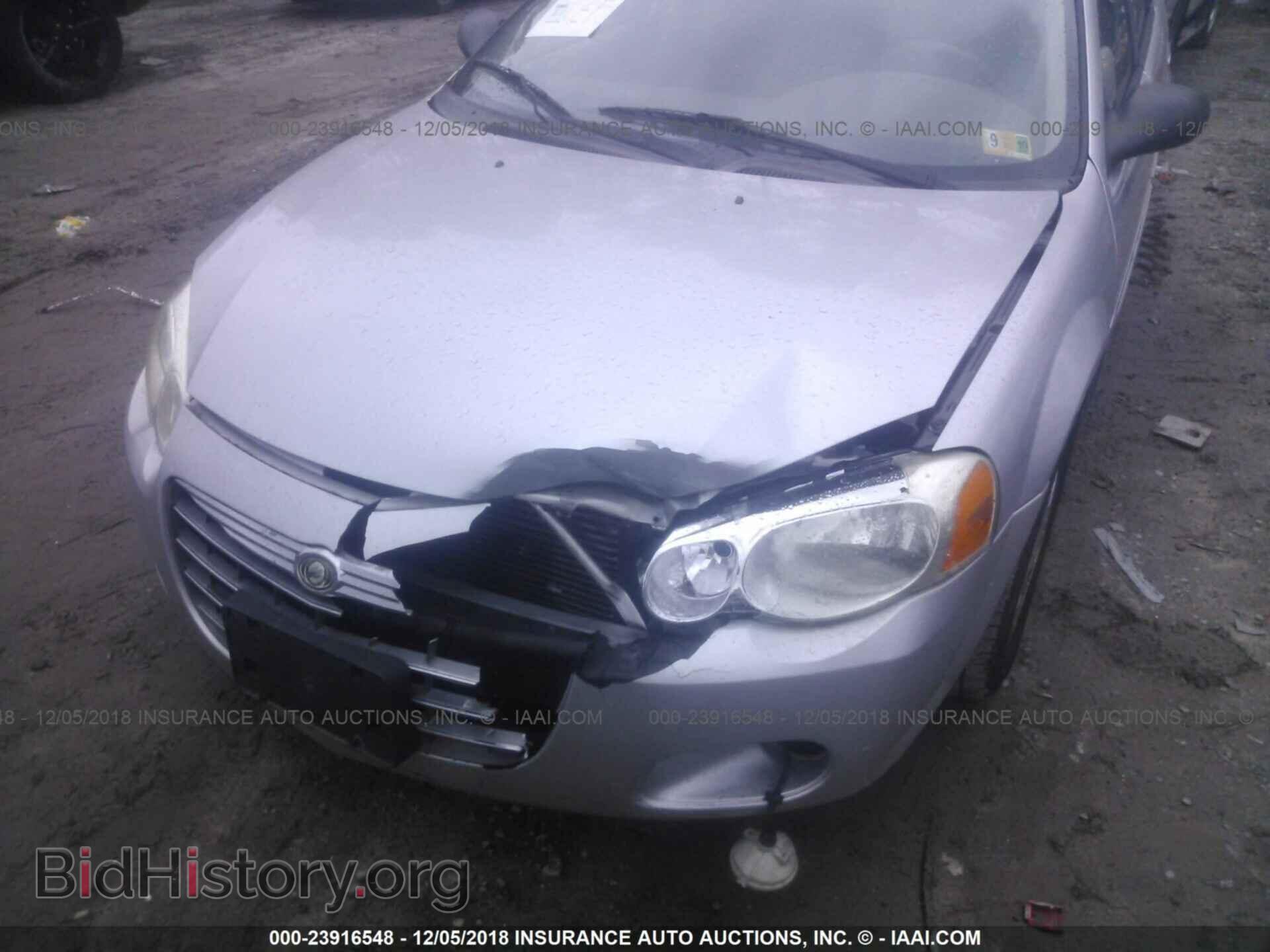 2004 CHRYSLER SEBRING - VIN: 1C3EL56R04N148145 - Фото 6