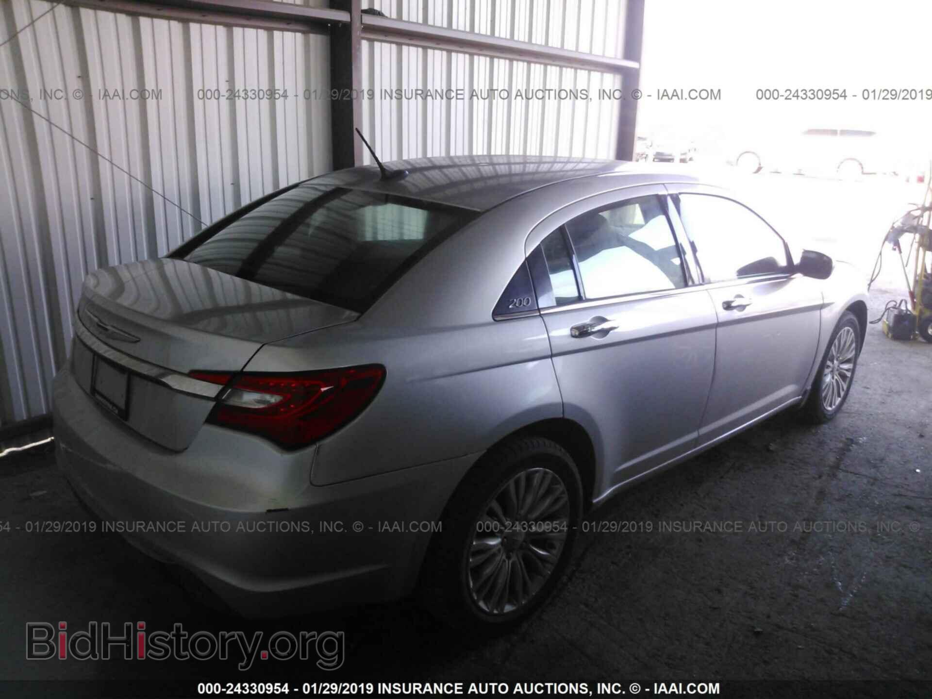 2012 CHRYSLER 200 - VIN: 1C3CCBCB3CN118911 - Фото 4