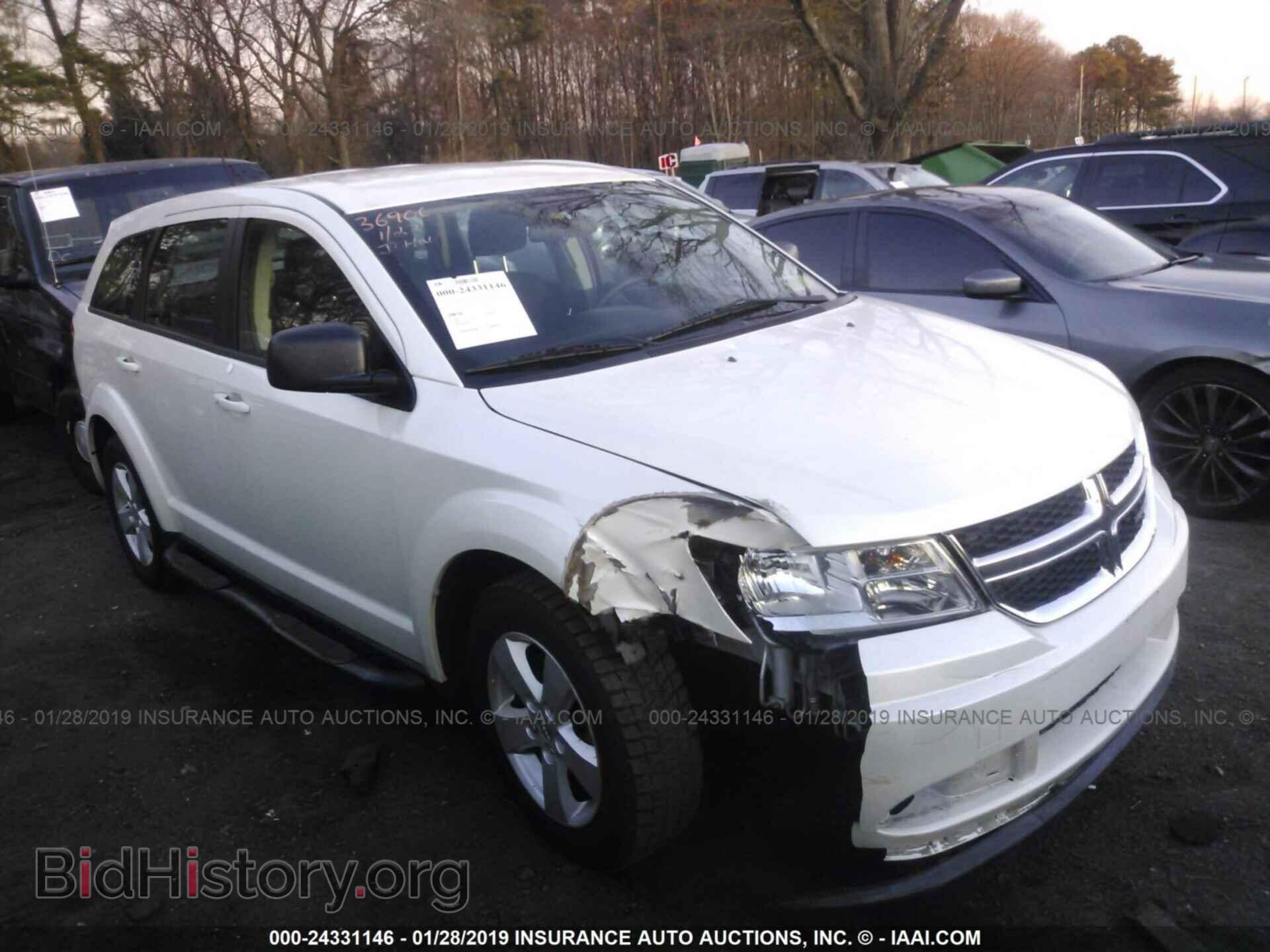 Photo 3C4PDCAB9DT501241 - DODGE JOURNEY 2013
