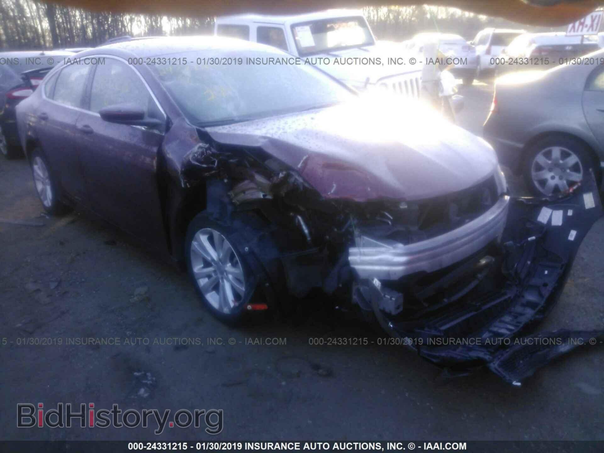 Фотография 1C3CCCABXGN190266 - CHRYSLER 200 2016
