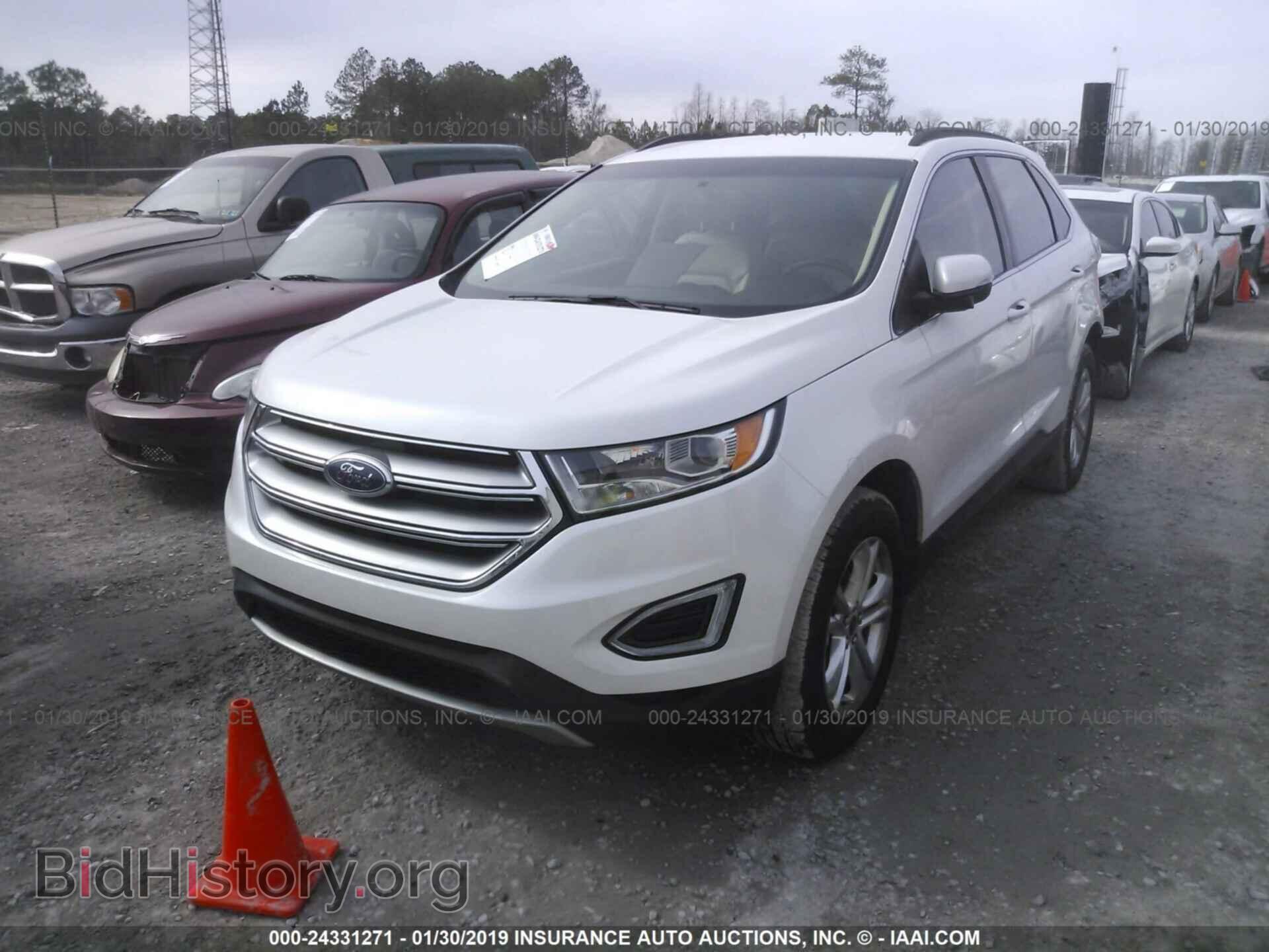 2015 FORD EDGE - VIN: 2FMTK3J86FBC29525 - Фото 2