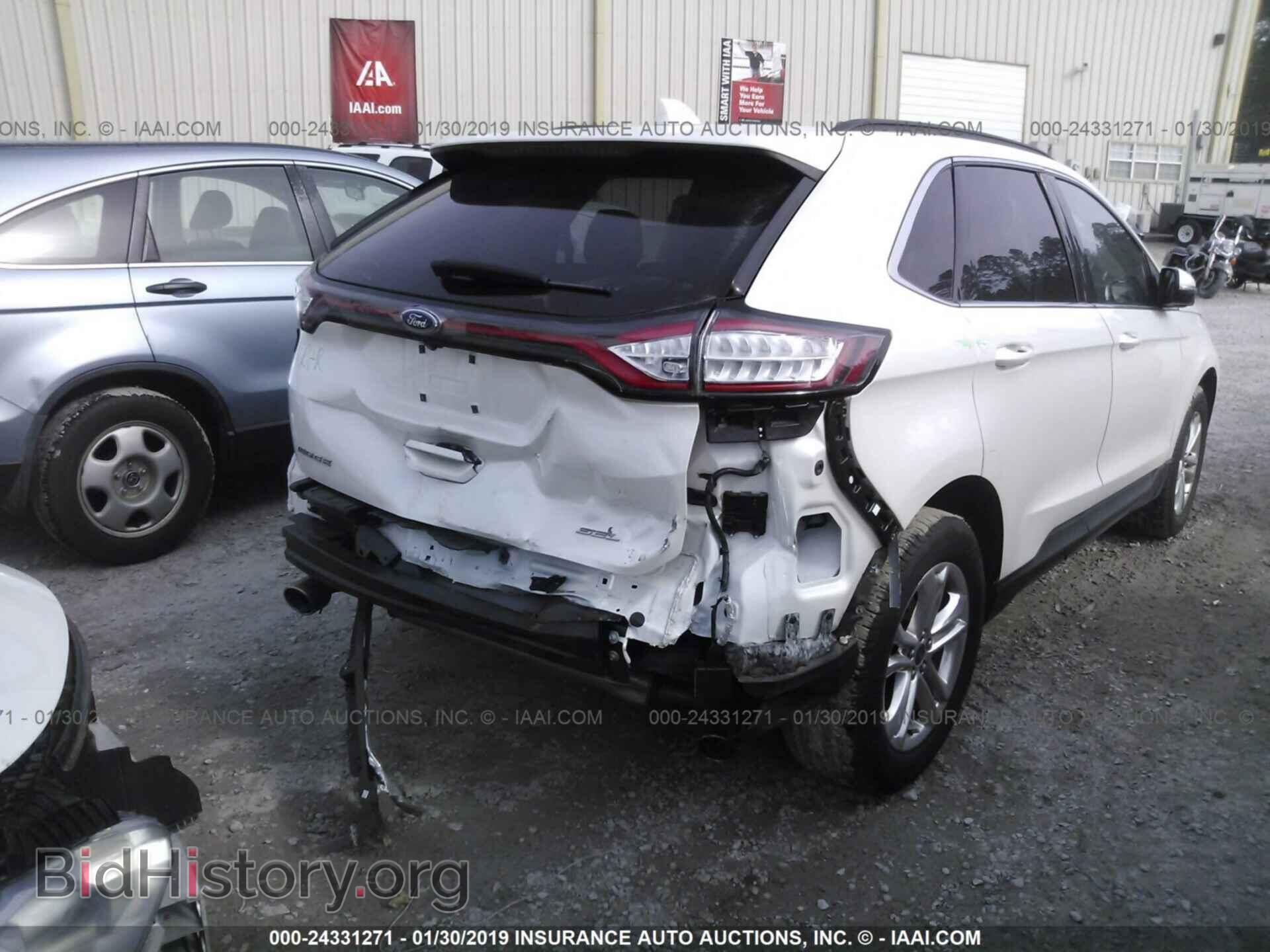 2015 FORD EDGE - VIN: 2FMTK3J86FBC29525 - Фото 4