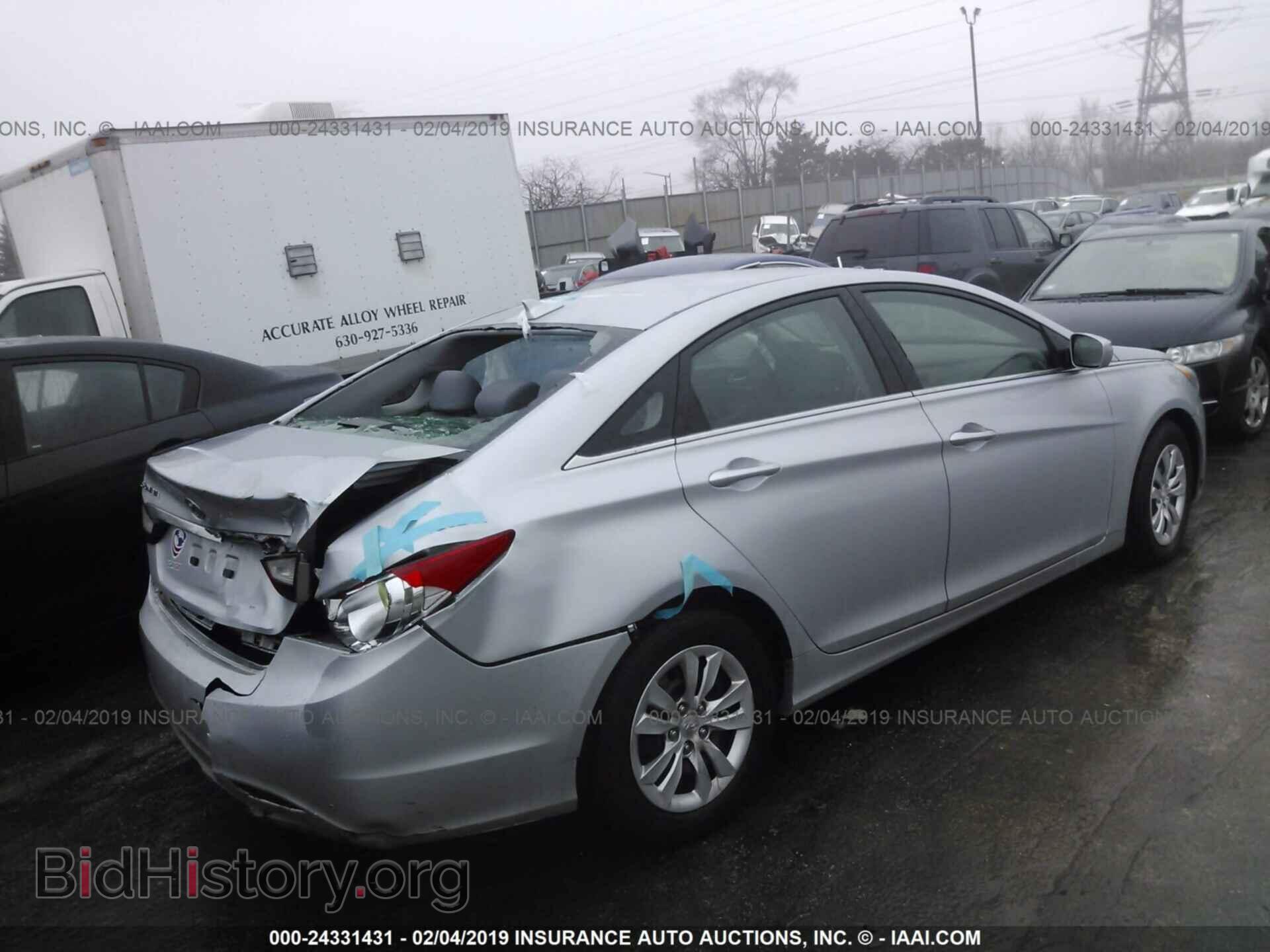 2012 HYUNDAI SONATA - VIN: 5NPEB4AC9CH339069 - Фото 4