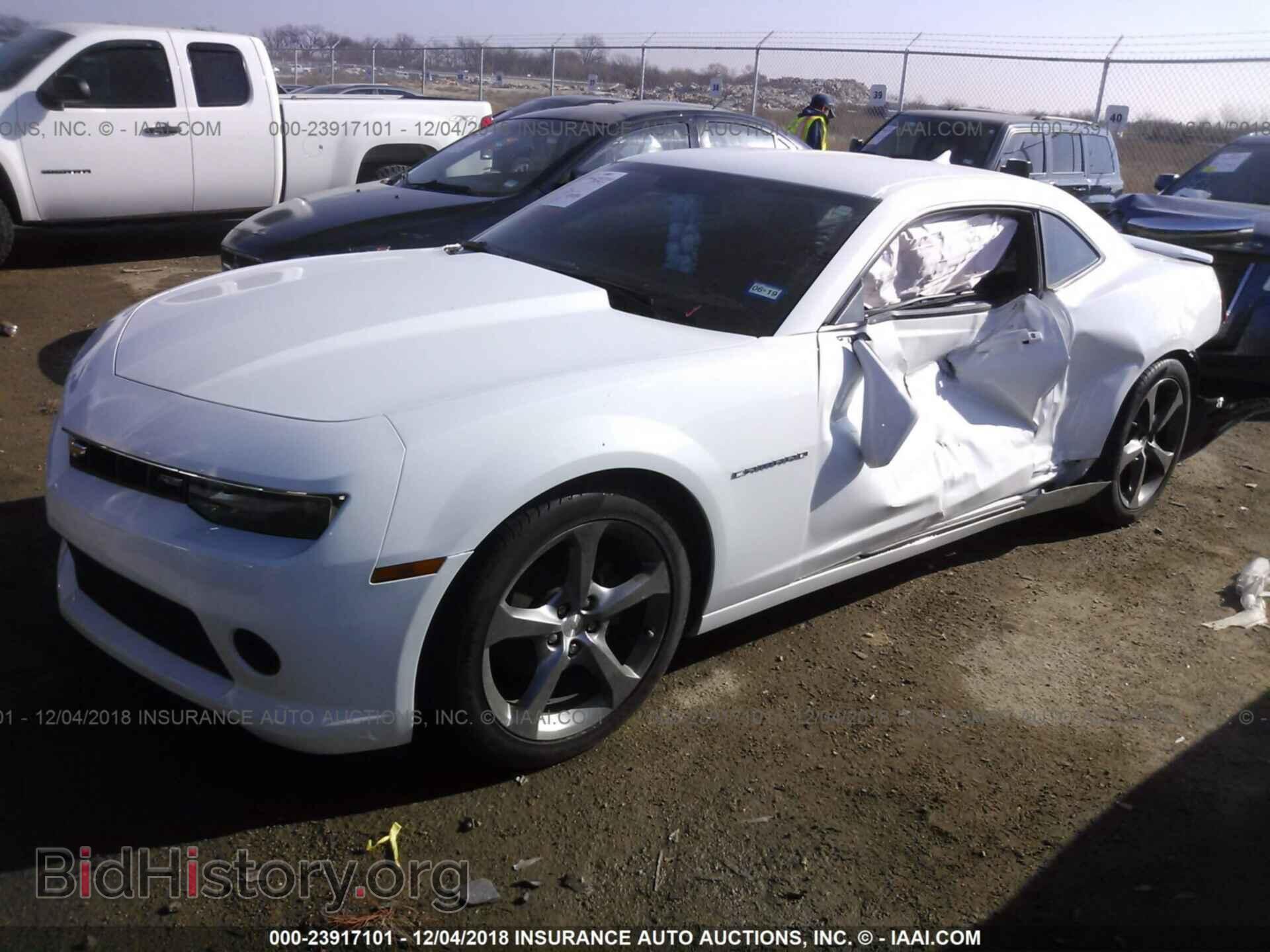 2014 CHEVROLET CAMARO - VIN: 2G1FB1E31E9267330 - Фото 2