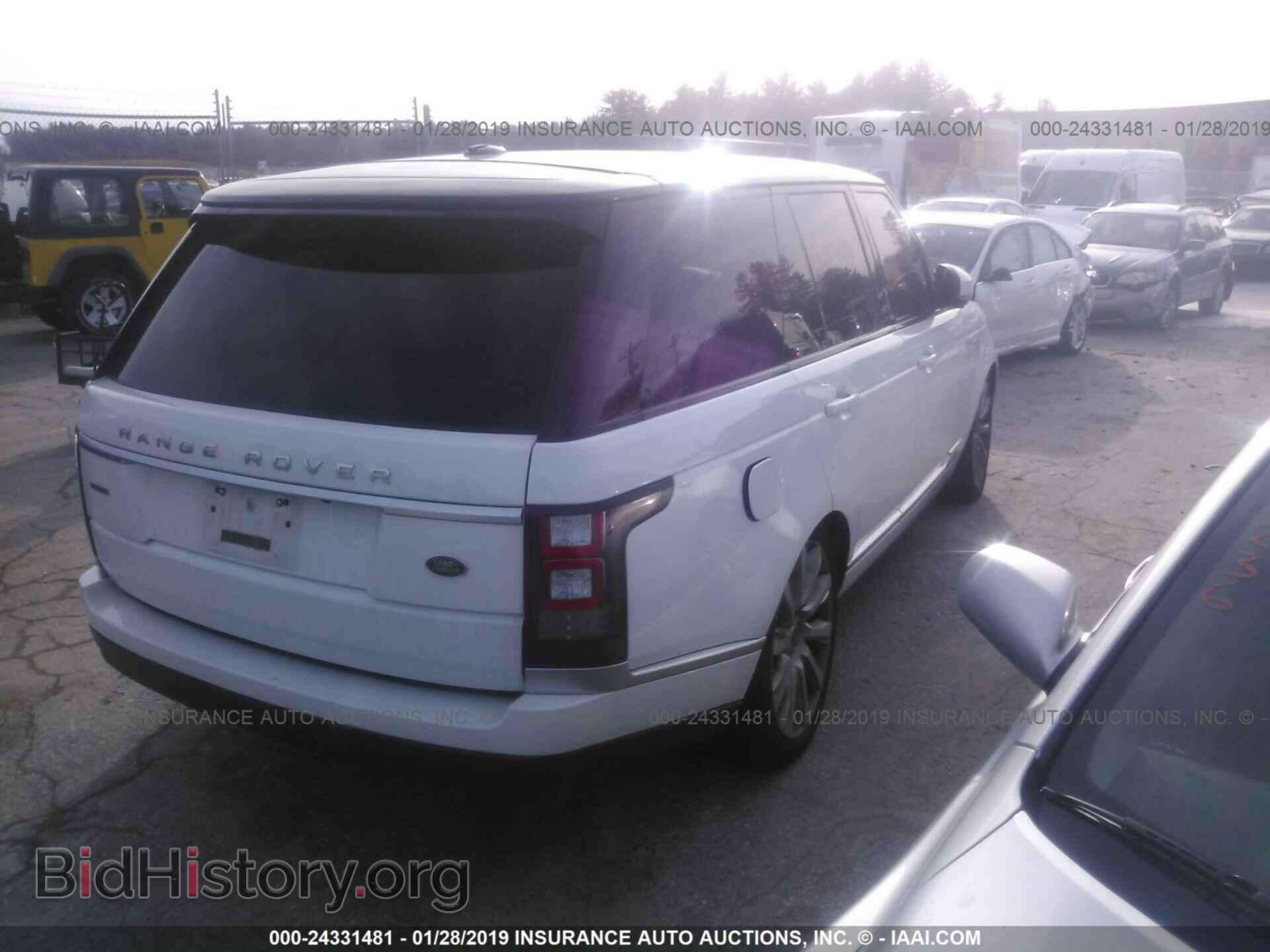 2014 LAND ROVER RANGE ROVER - VIN: SALGS2TF5EA160373 - Photo 4