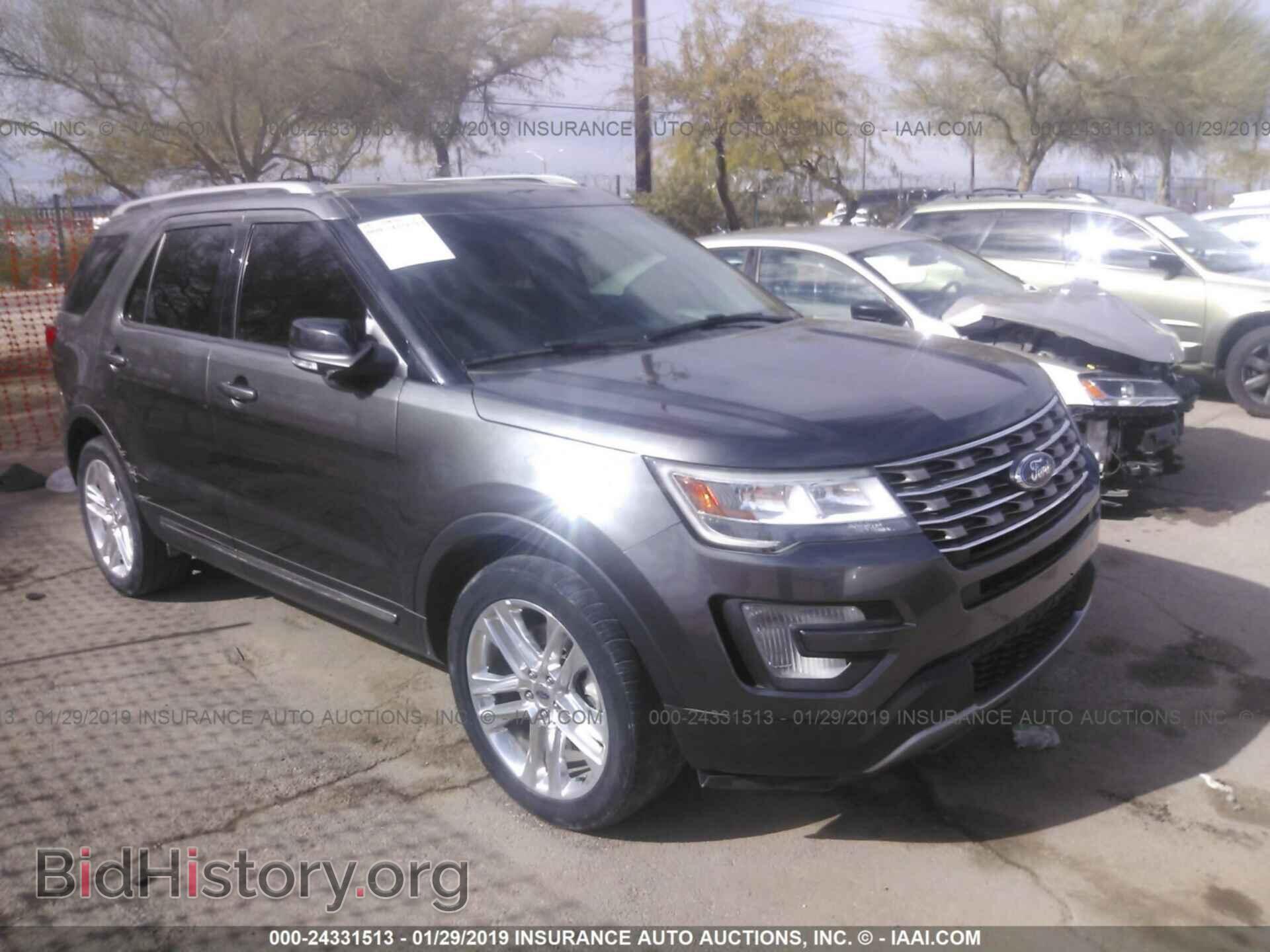 Фотография 1FM5K7D81GGC86608 - FORD EXPLORER 2016