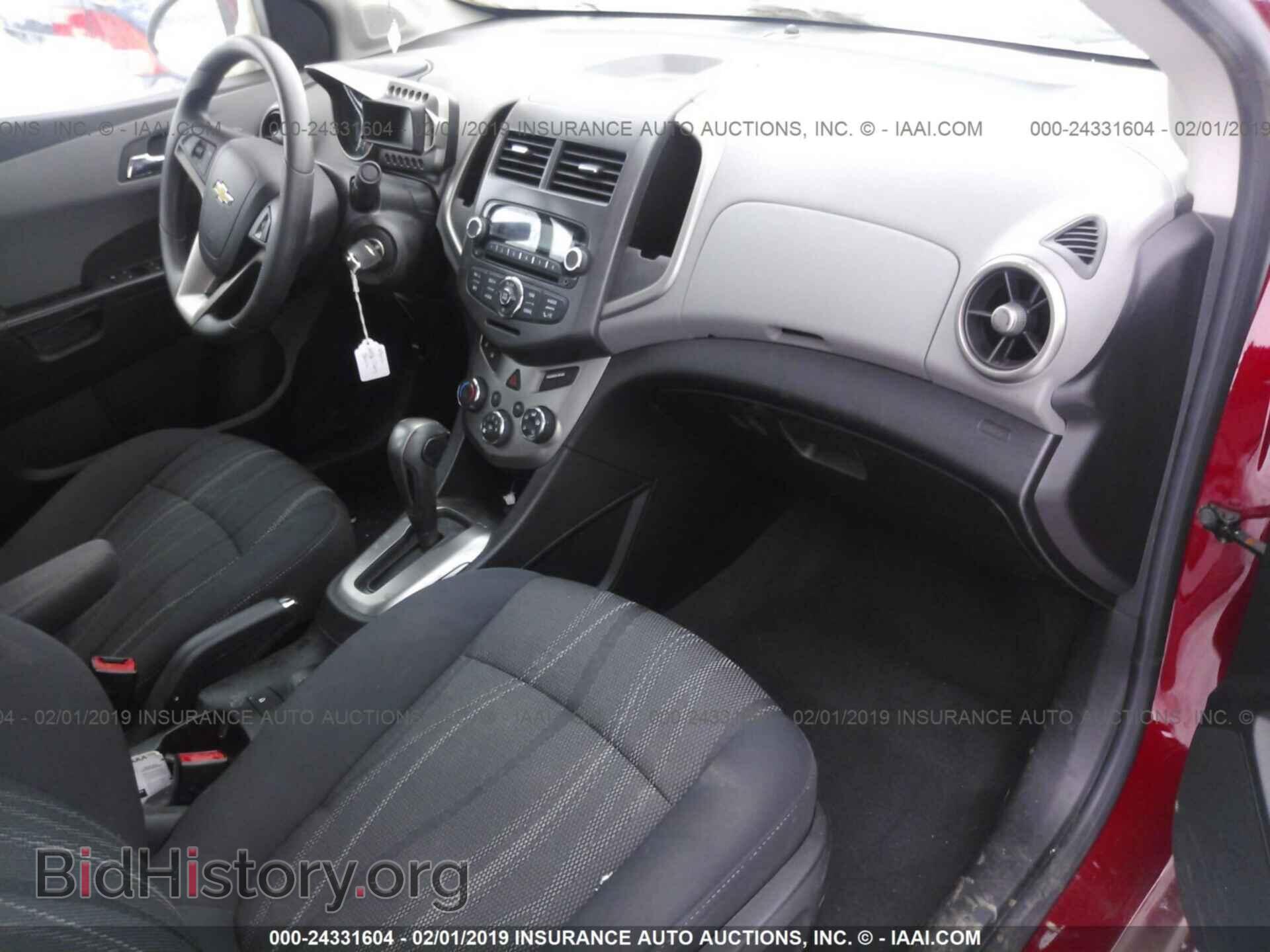 2012 CHEVROLET SONIC - VIN: 1G1JC5SHXC4152532 - Фото 5
