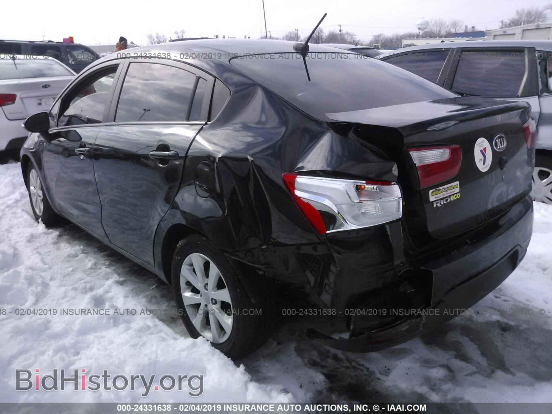 2013 KIA RIO - VIN: KNADN4A35D6178618 - Photo 3
