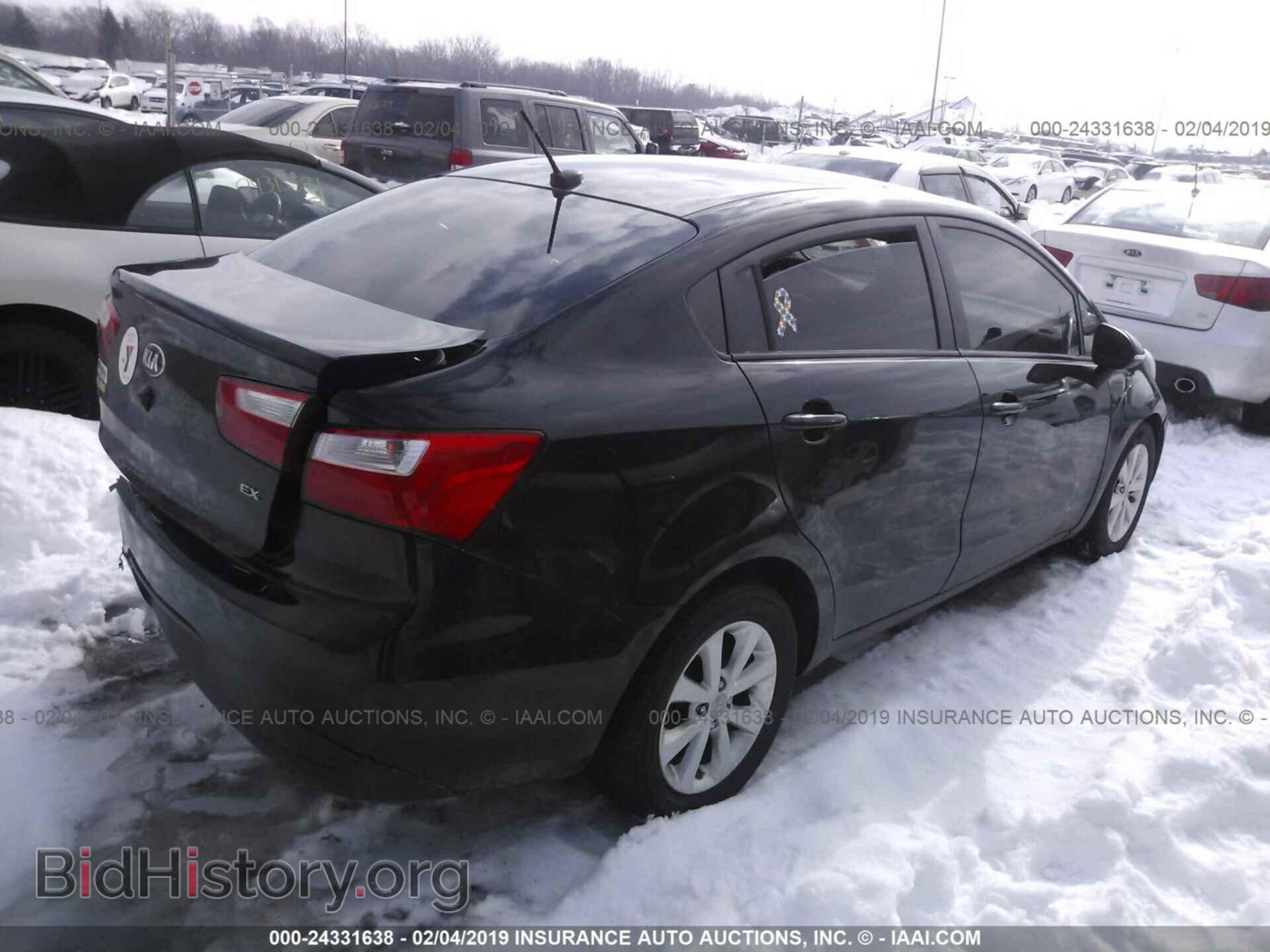 2013 KIA RIO - VIN: KNADN4A35D6178618 - Photo 4