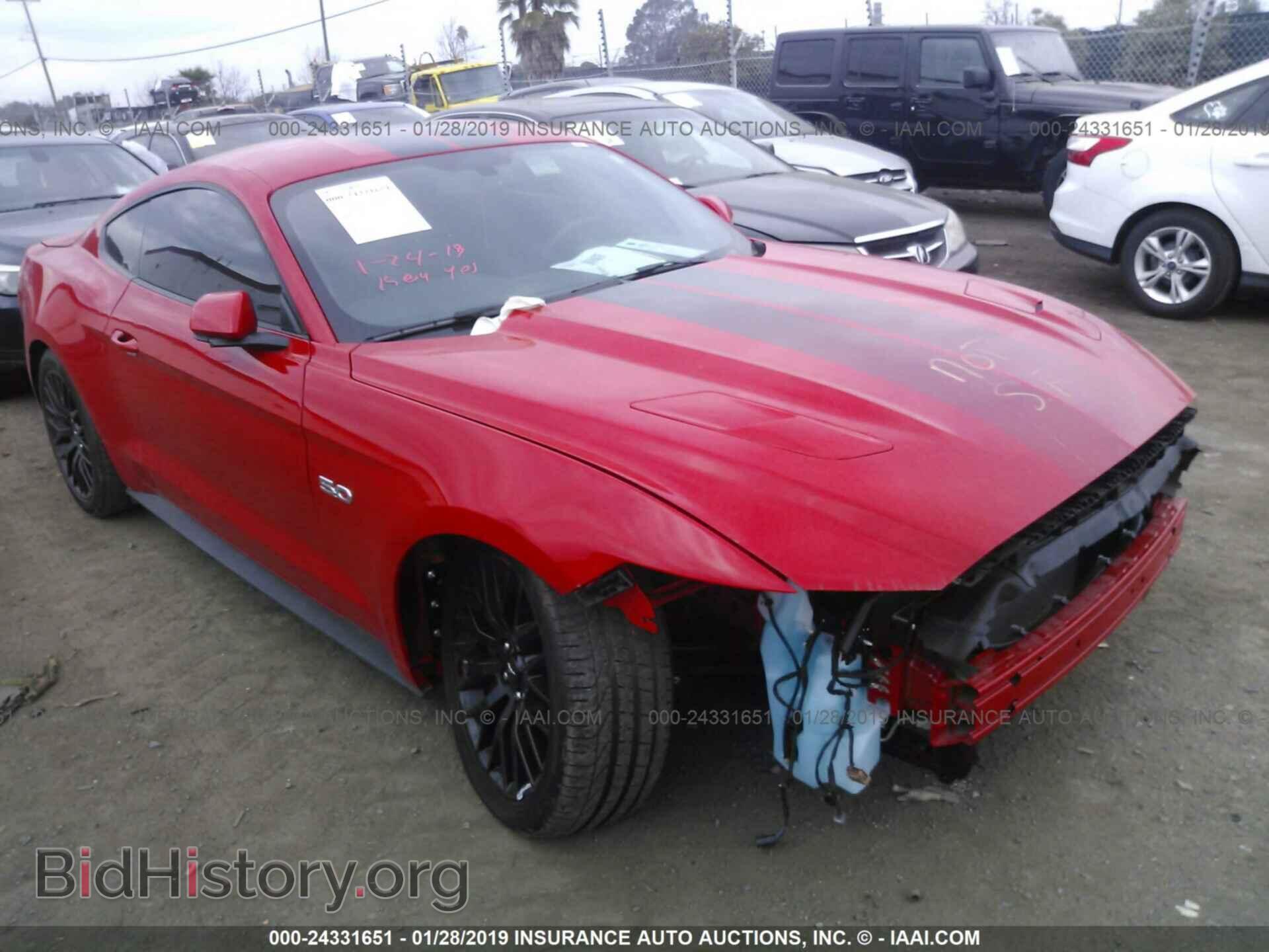 Фотография 1FA6P8CF7H5336365 - FORD MUSTANG 2017