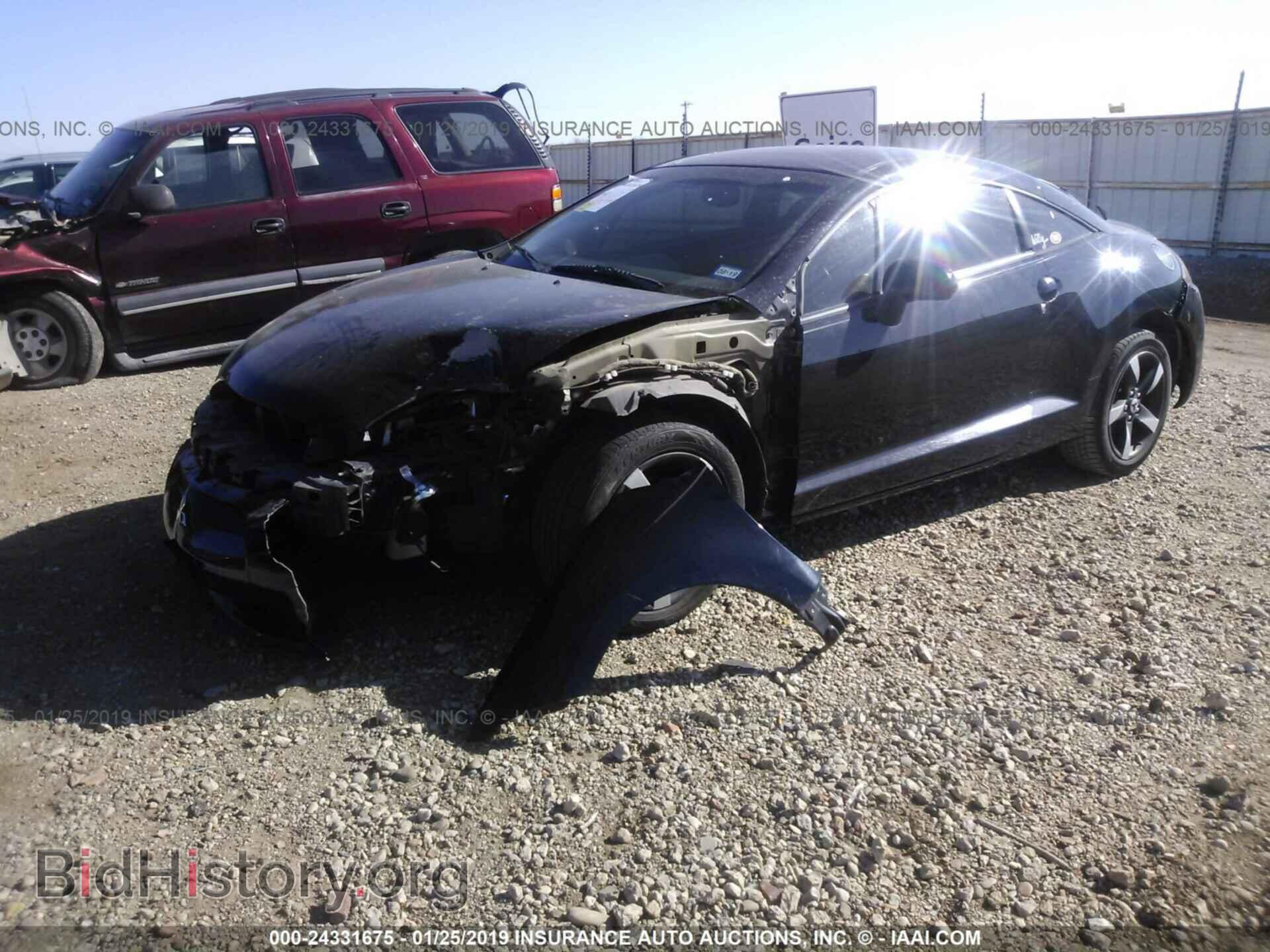 2007 MITSUBISHI ECLIPSE - VIN: 4A3AK34T17E009627 - Photo 2