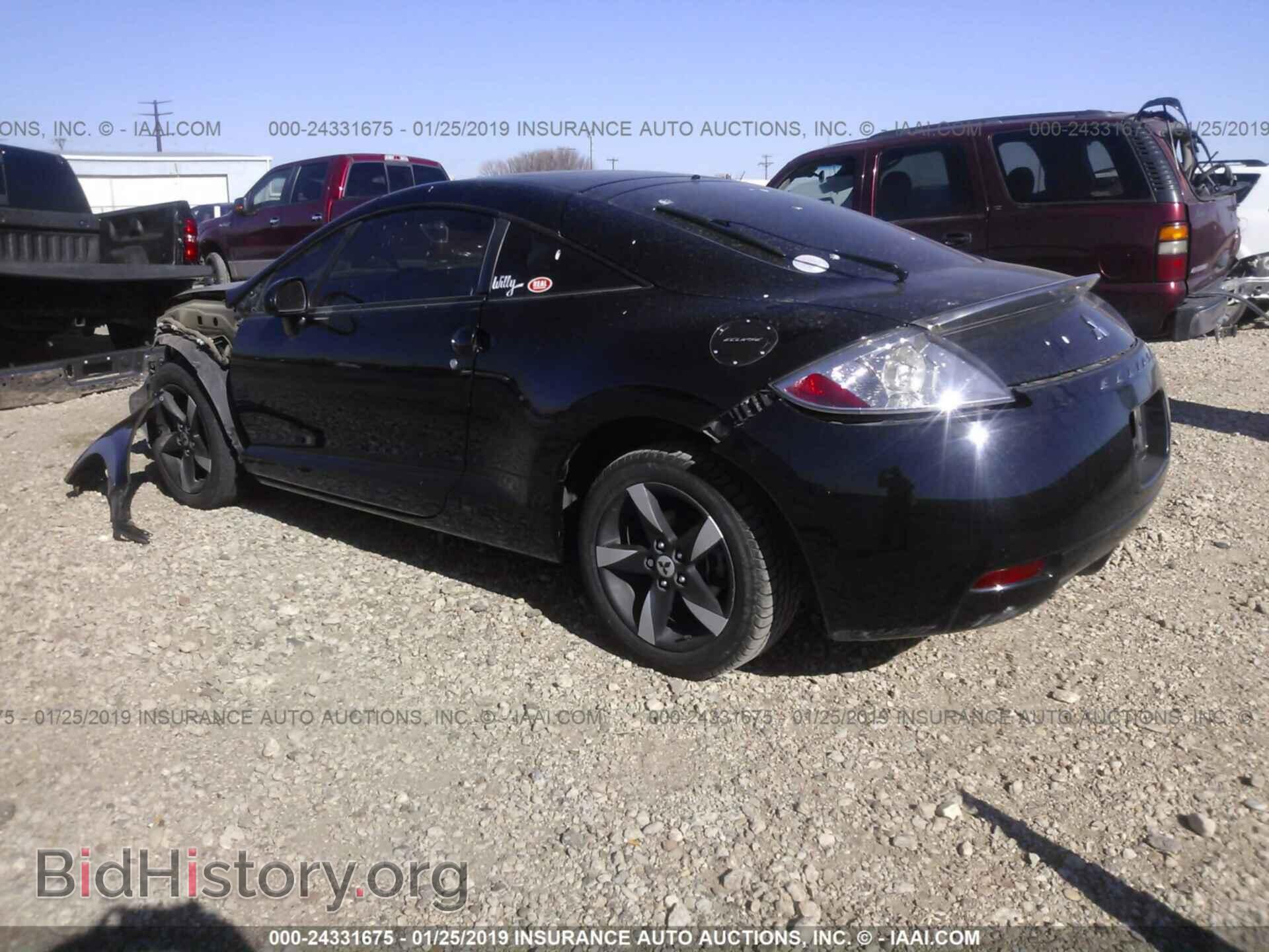 2007 MITSUBISHI ECLIPSE - VIN: 4A3AK34T17E009627 - Photo 3