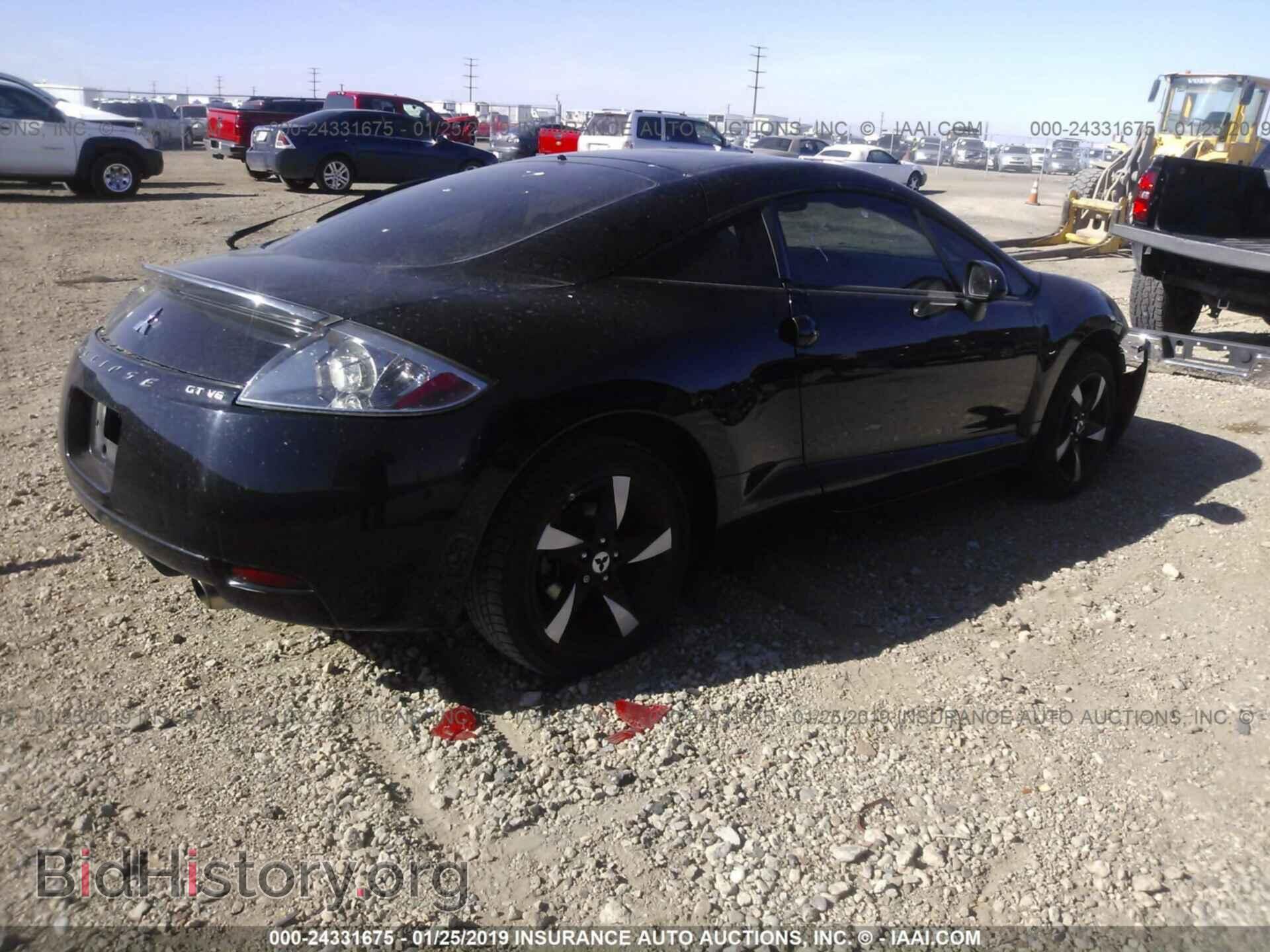 2007 MITSUBISHI ECLIPSE - VIN: 4A3AK34T17E009627 - Photo 4