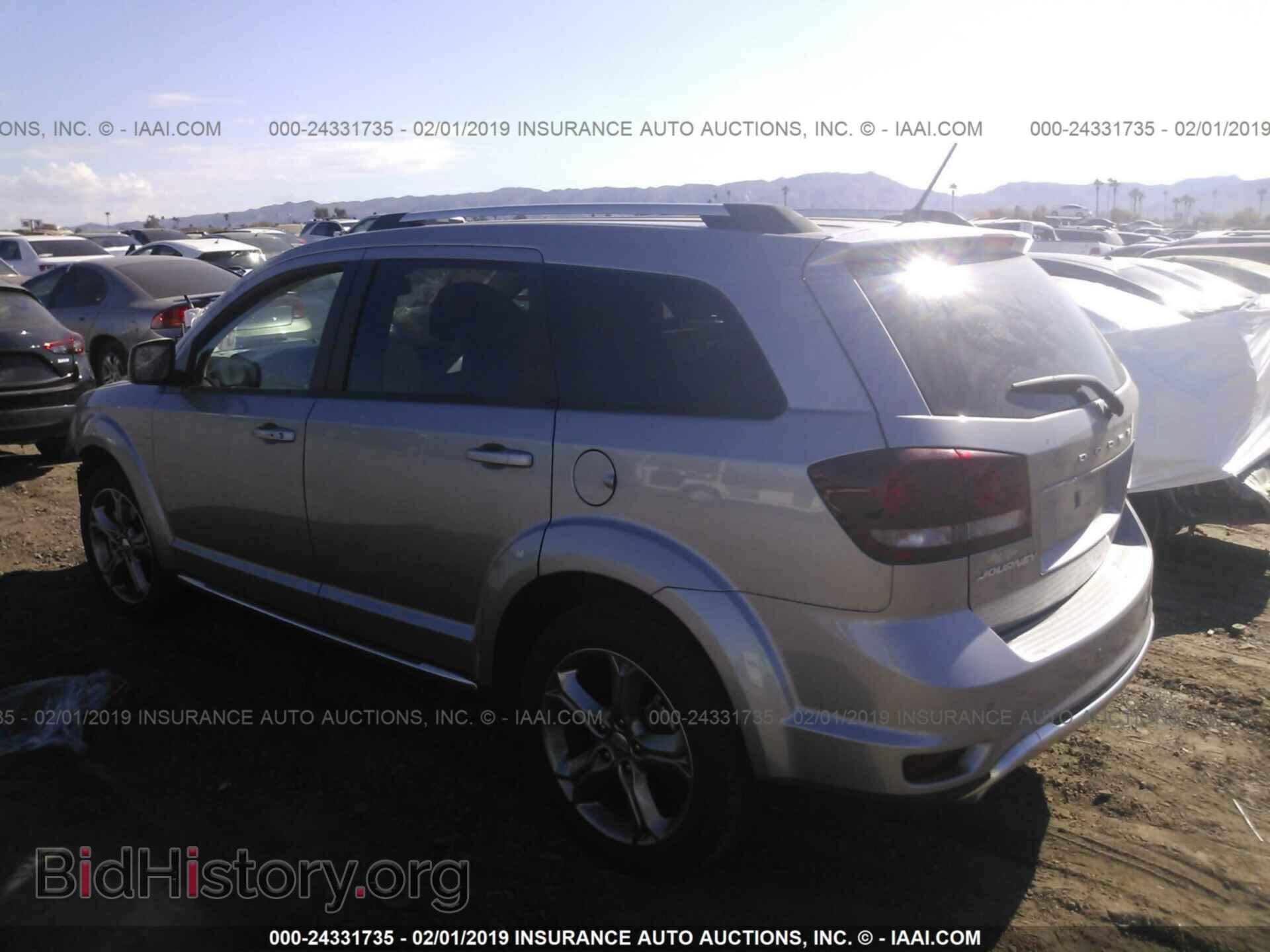 2017 DODGE JOURNEY - VIN: 3C4PDCGGXHT617668 - Фото 3