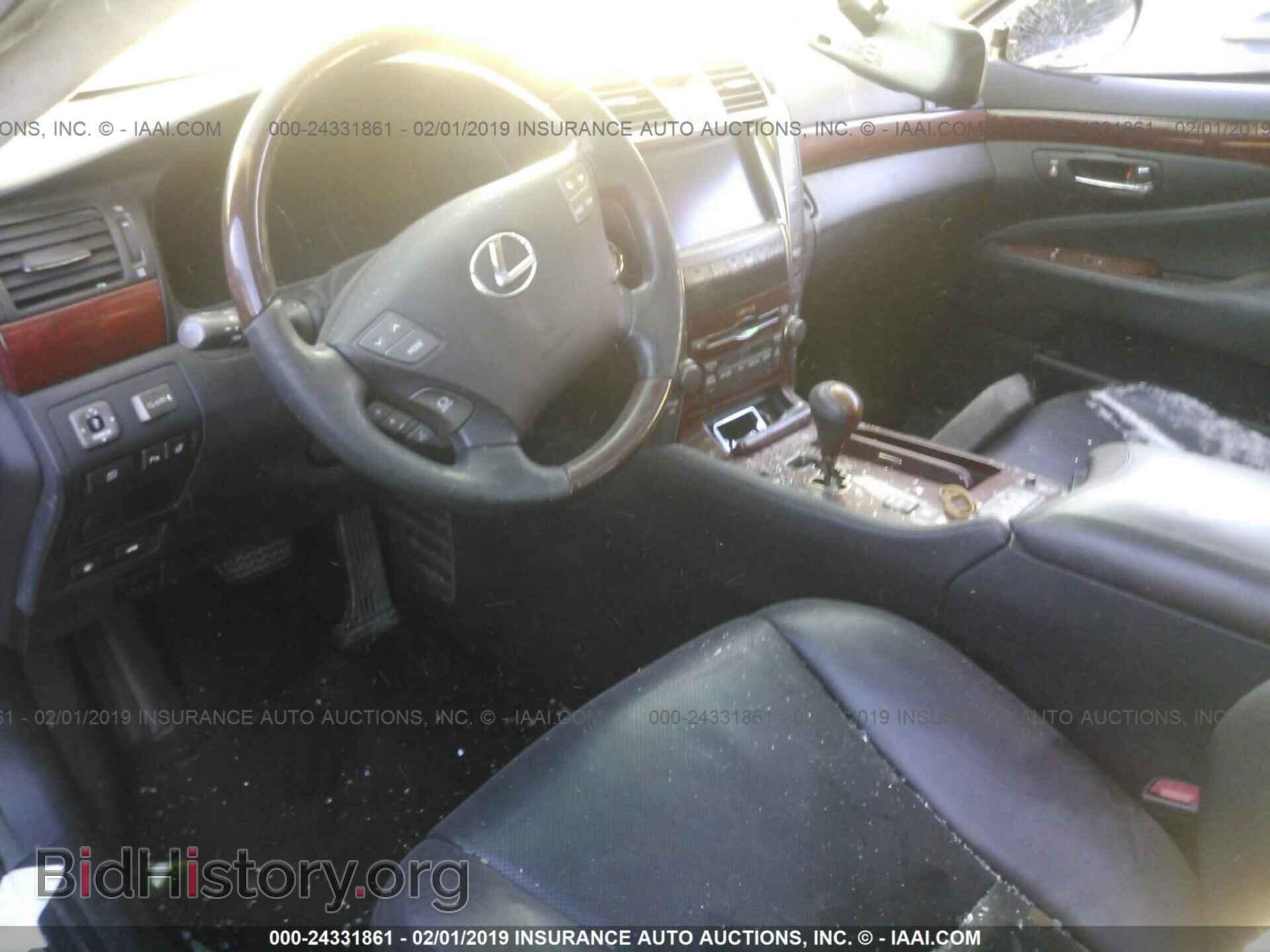 2007 LEXUS LS - VIN: JTHGL46F875018153 - Фото 5