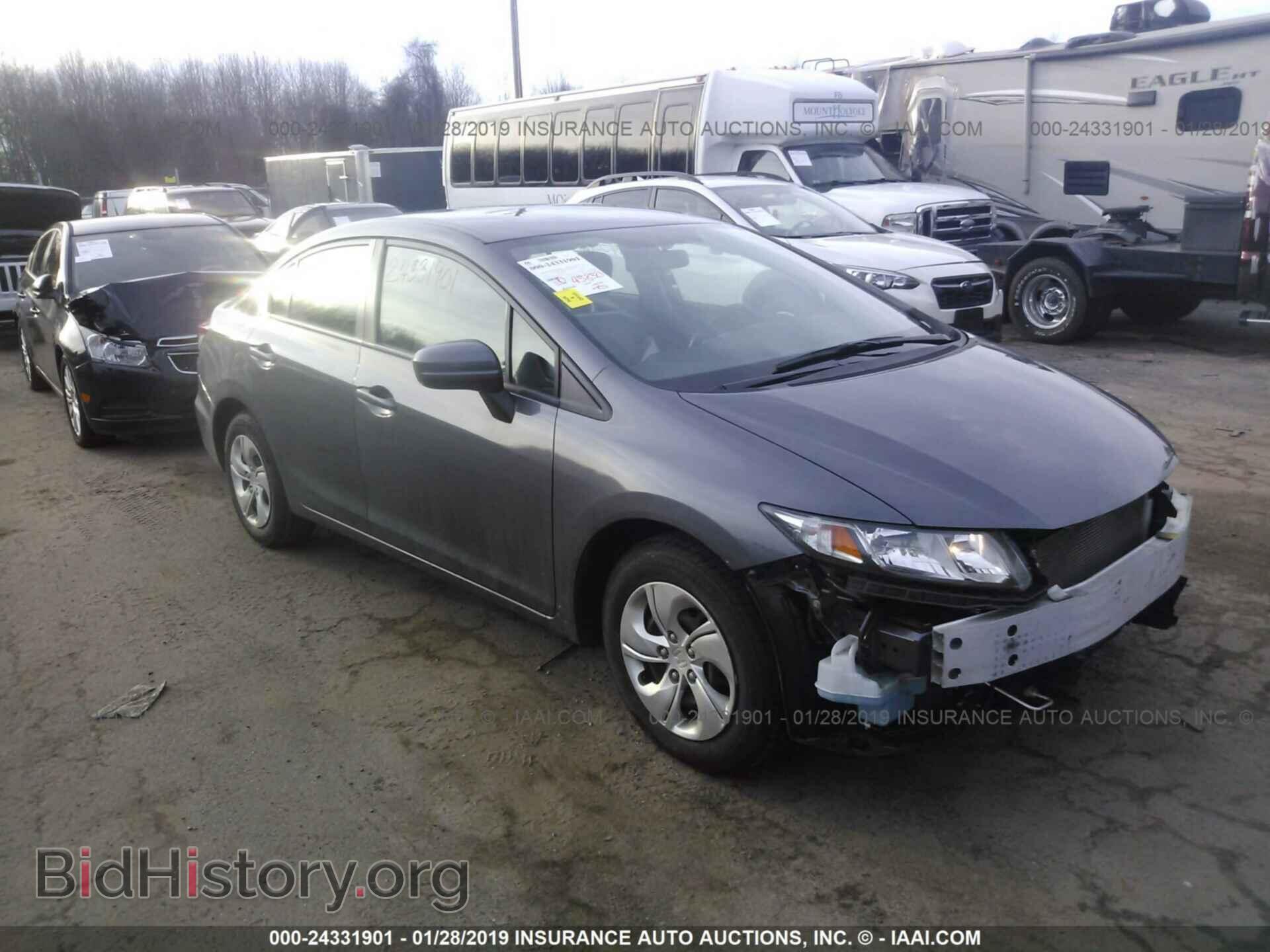 Photo 19XFB2F54EE210621 - HONDA CIVIC 2014