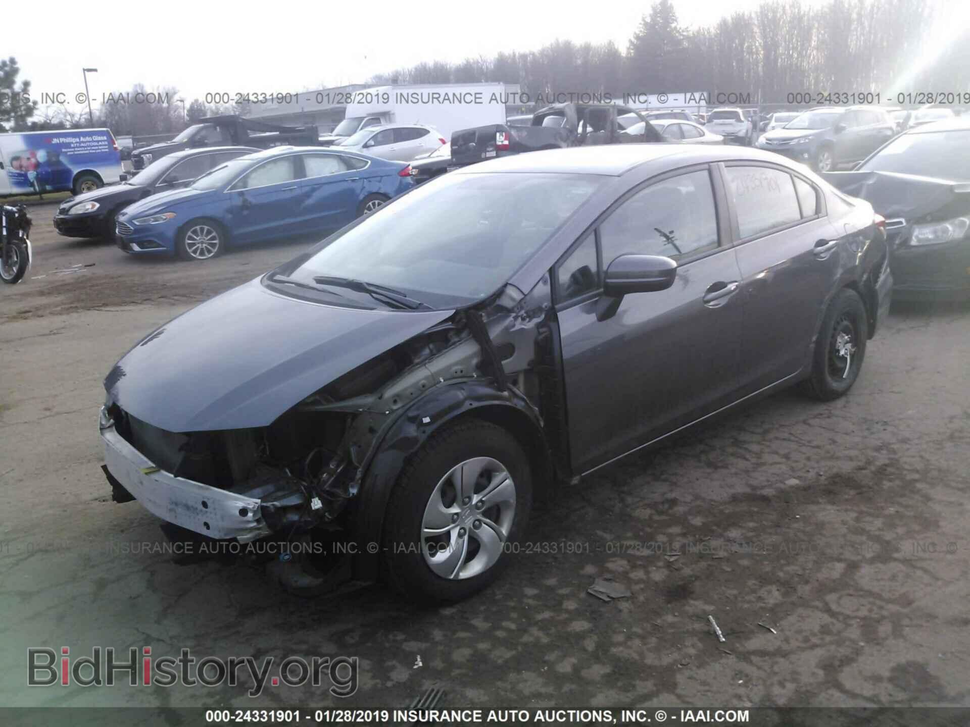 2014 HONDA CIVIC - VIN: 19XFB2F54EE210621 - Photo 2