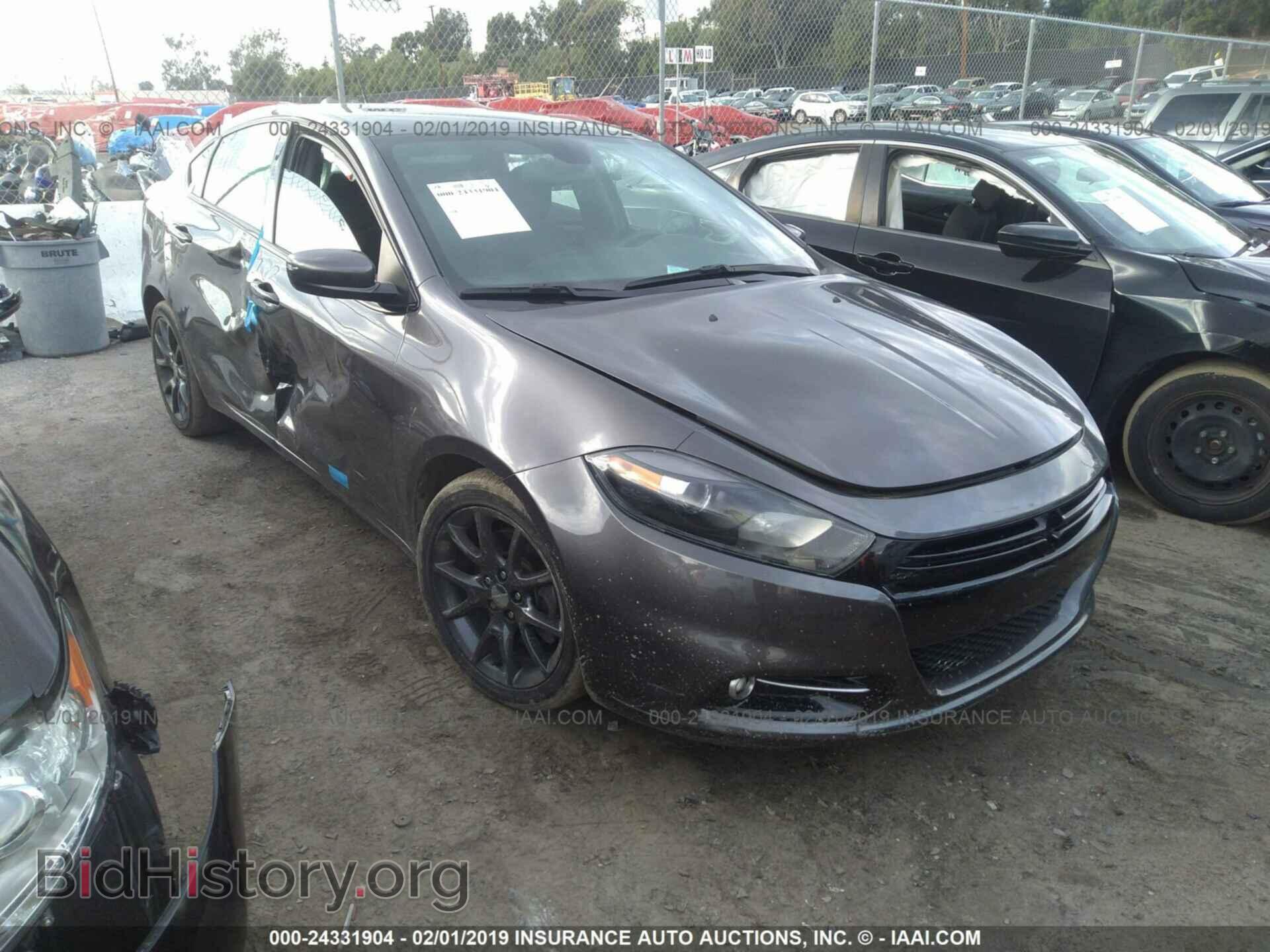 Фотография 1C3CDFBB6GD644676 - DODGE DART 2016