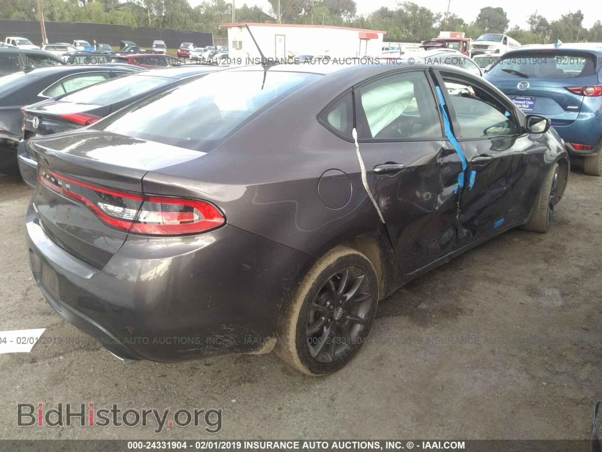2016 DODGE DART - VIN: 1C3CDFBB6GD644676 - Фото 4