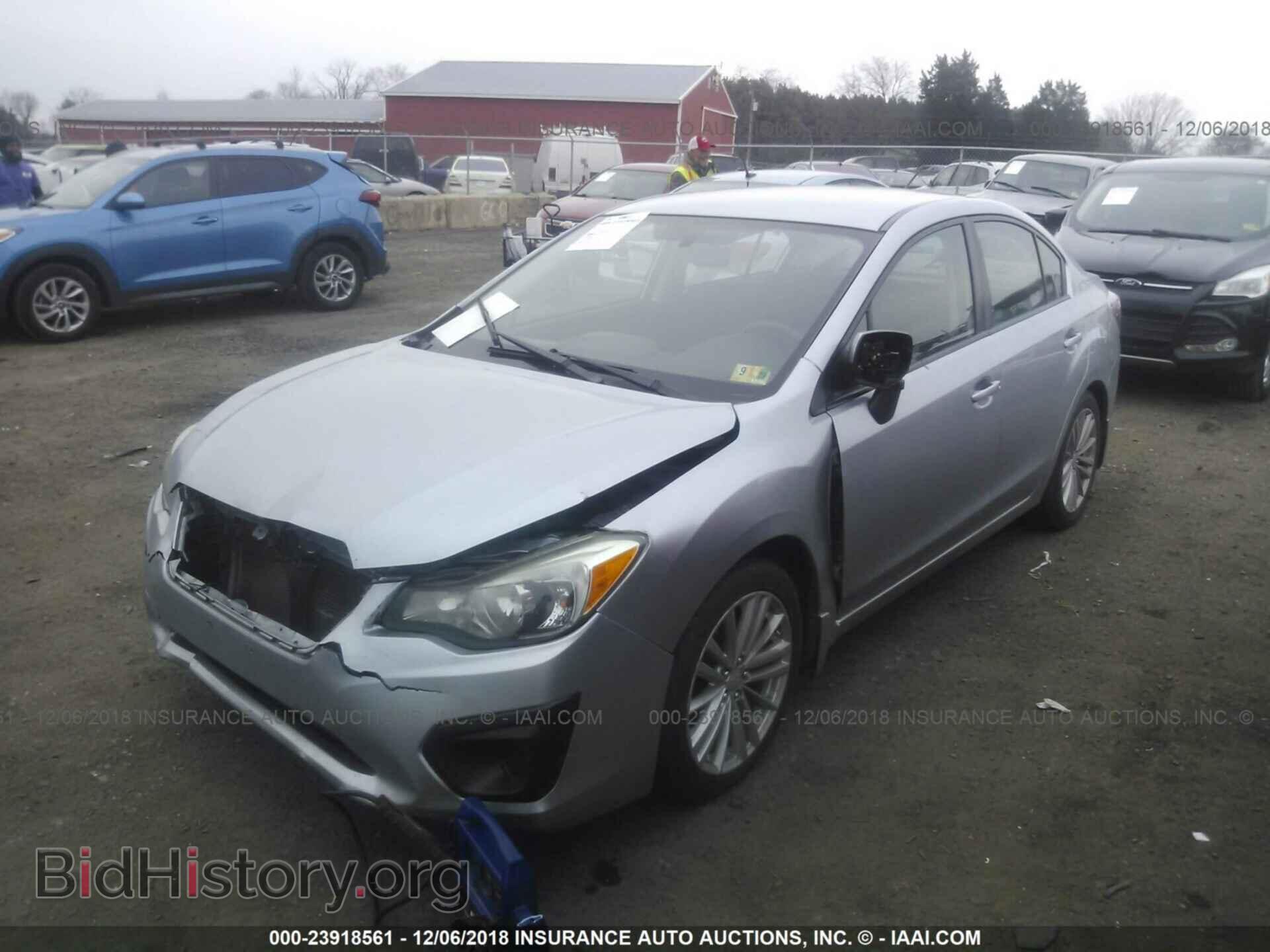 2012 SUBARU IMPREZA - VIN: JF1GJAE68CH008275 - Фото 2