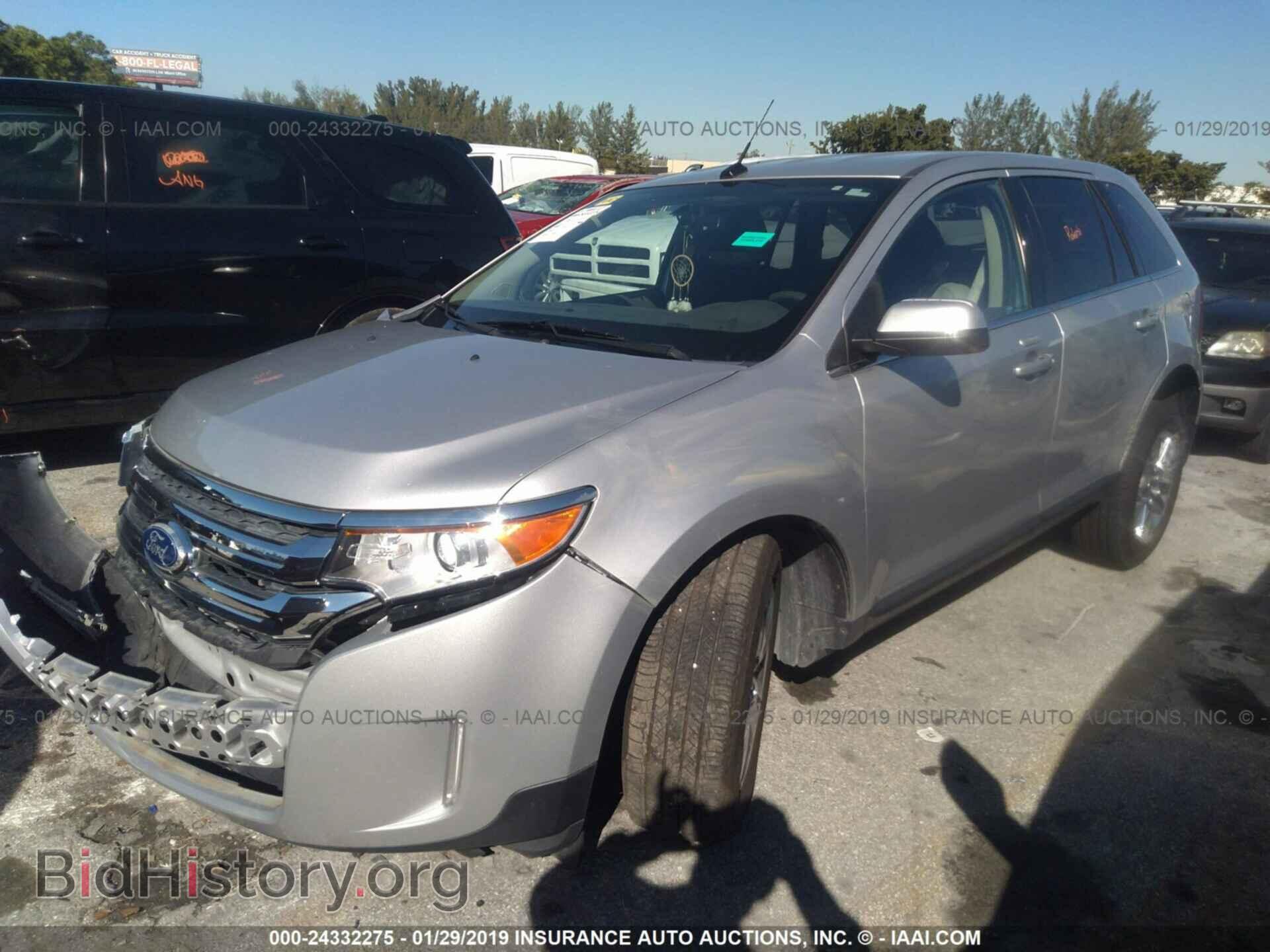 2014 FORD EDGE - VIN: 2FMDK3KC8EBA25945 - Фото 2