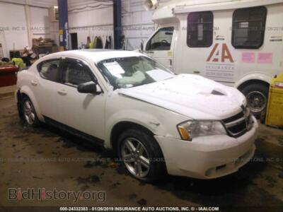 2010 Dodge AVENGER R/T, белый — VIN 1B3CC5FB8AN227064, IAAI