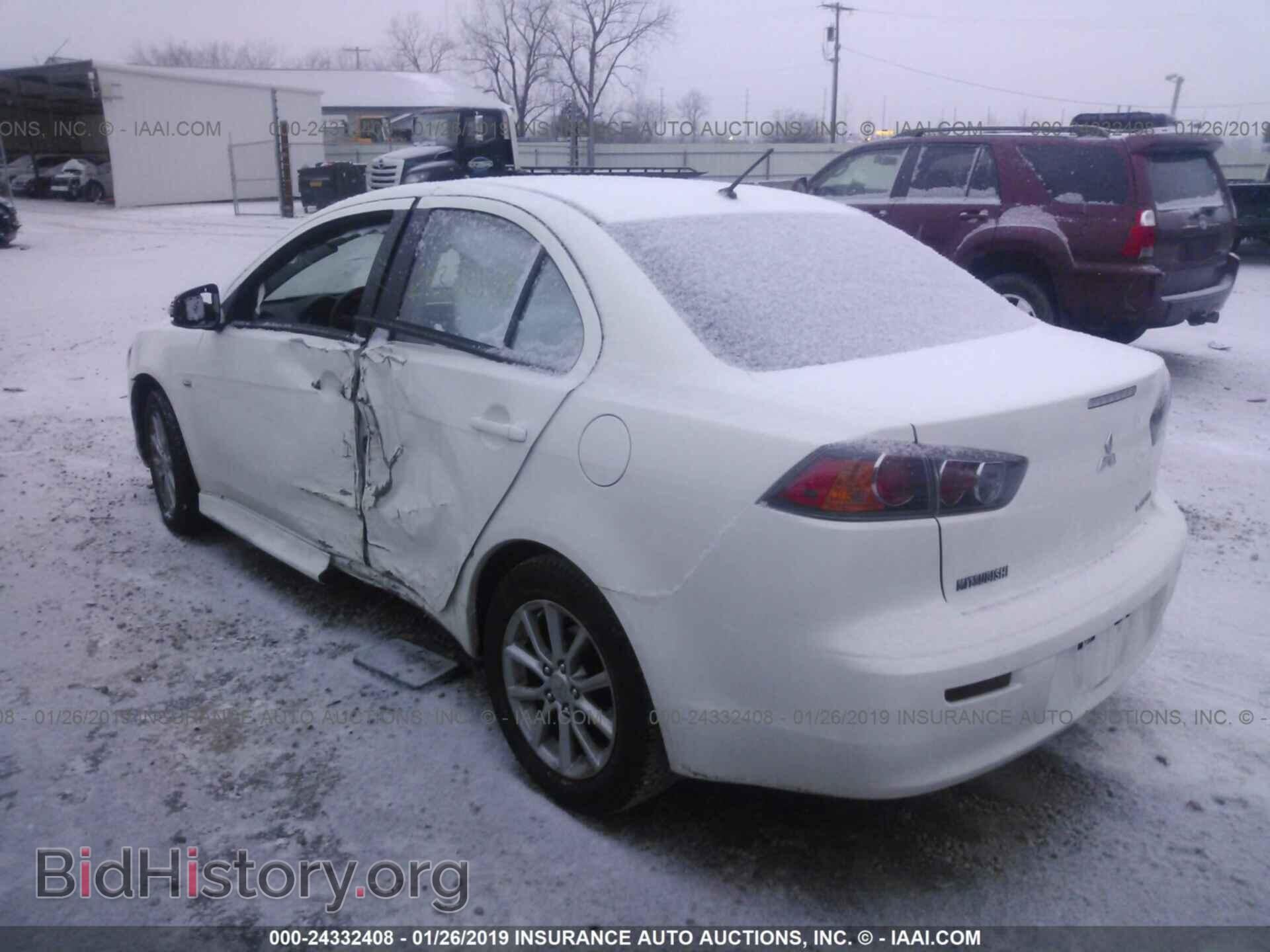 2015 MITSUBISHI LANCER - VIN: JA32U2FU3FU000836 - Фото 3
