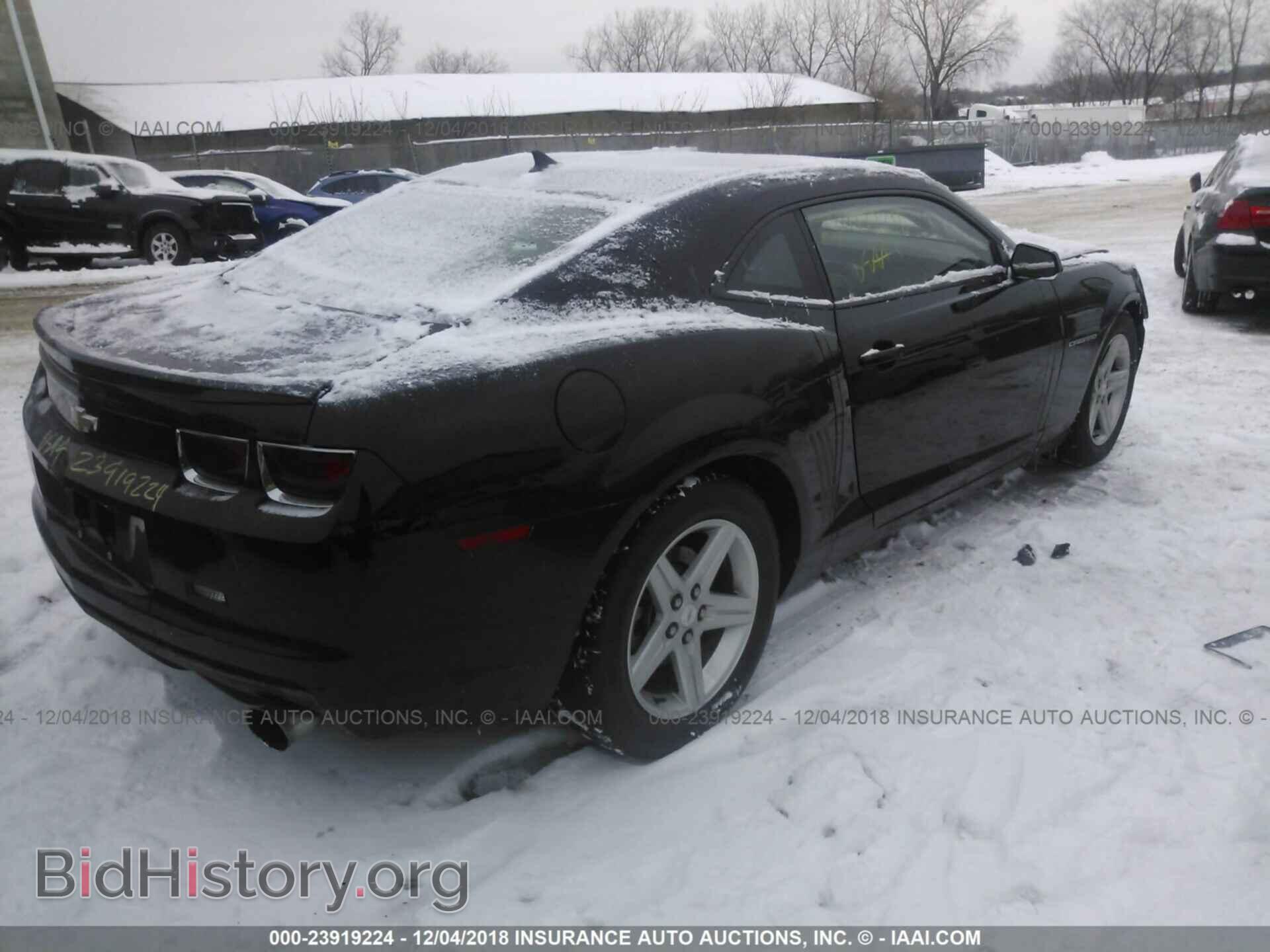 2012 CHEVROLET CAMARO - VIN: 2G1FF1E37C9174099 - Фото 4