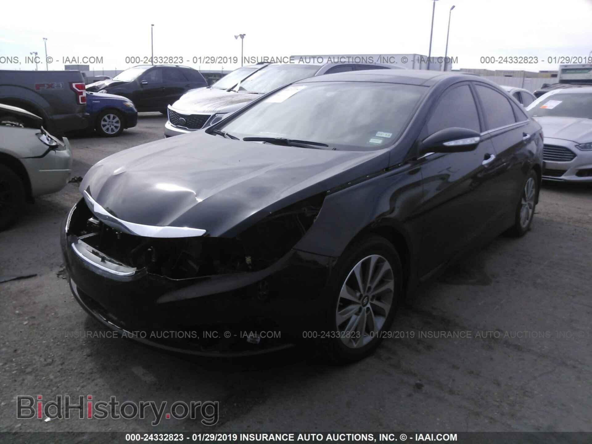 2014 HYUNDAI SONATA - VIN: 5NPEC4AC4EH845845 - Фото 2