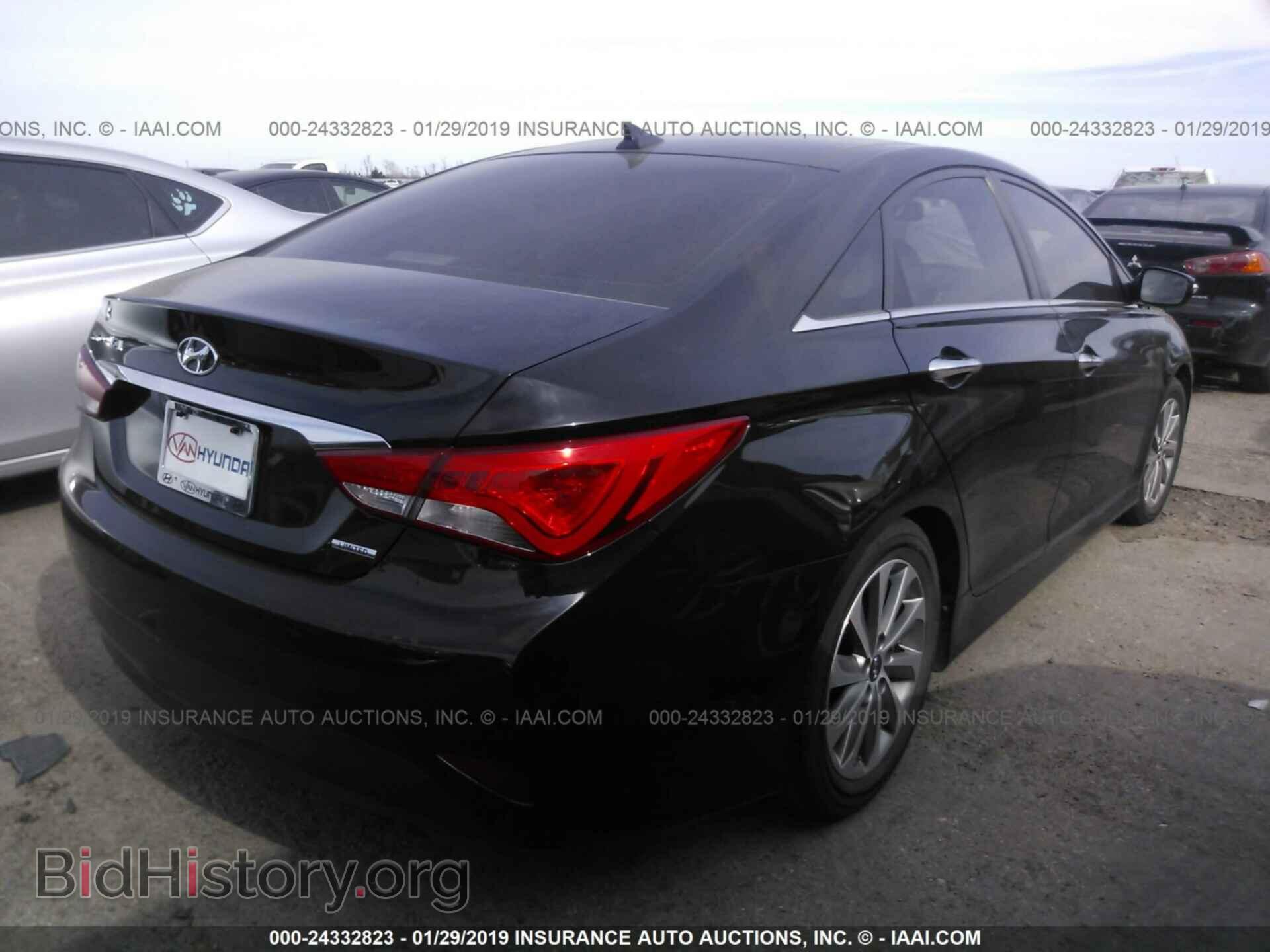 2014 HYUNDAI SONATA - VIN: 5NPEC4AC4EH845845 - Фото 4