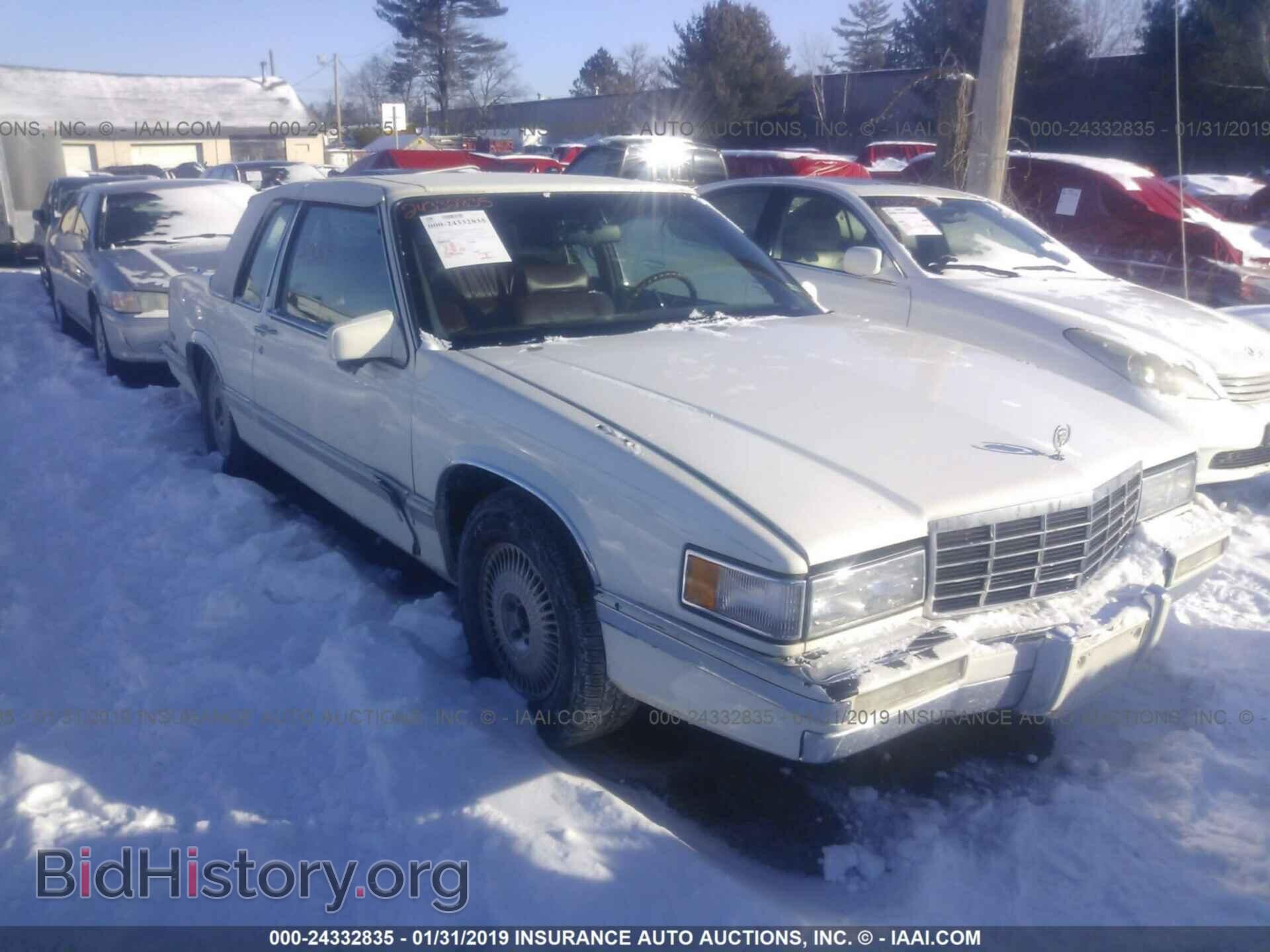 Photo 1G6CD13B7P4278016 - CADILLAC DEVILLE 1993
