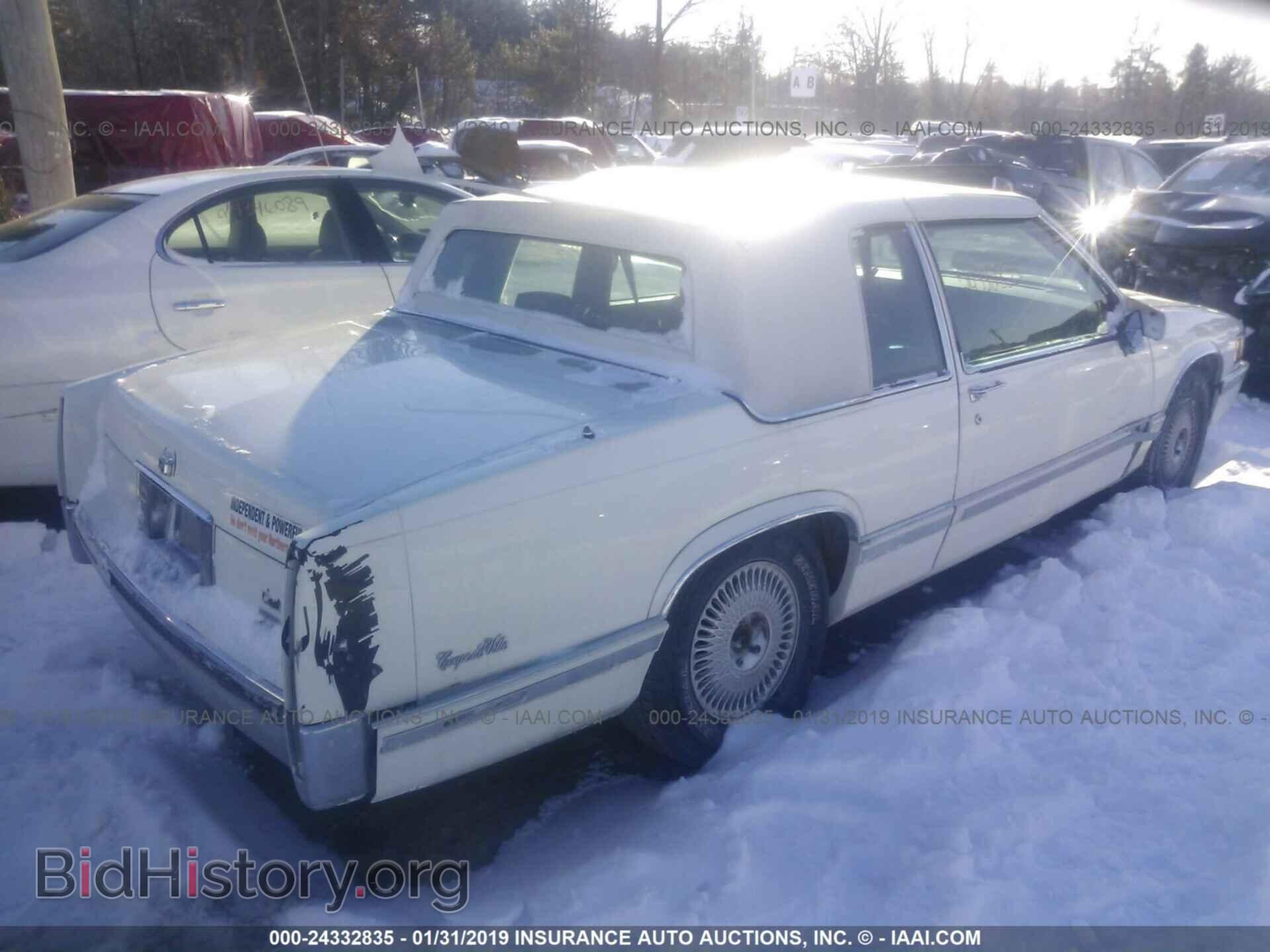 1993 CADILLAC DEVILLE - VIN: 1G6CD13B7P4278016 - Фото 4
