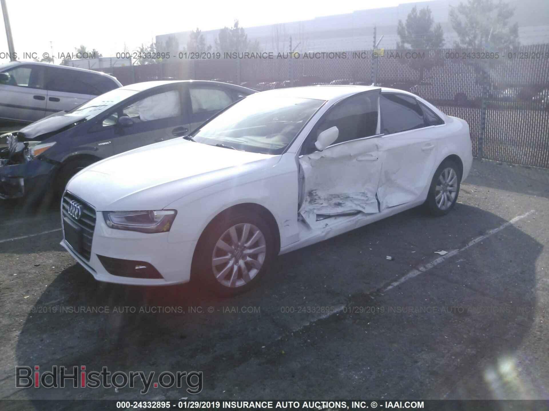 2013 AUDI A4 - VIN: WAUBFAFL9DN004505 - Photo 2