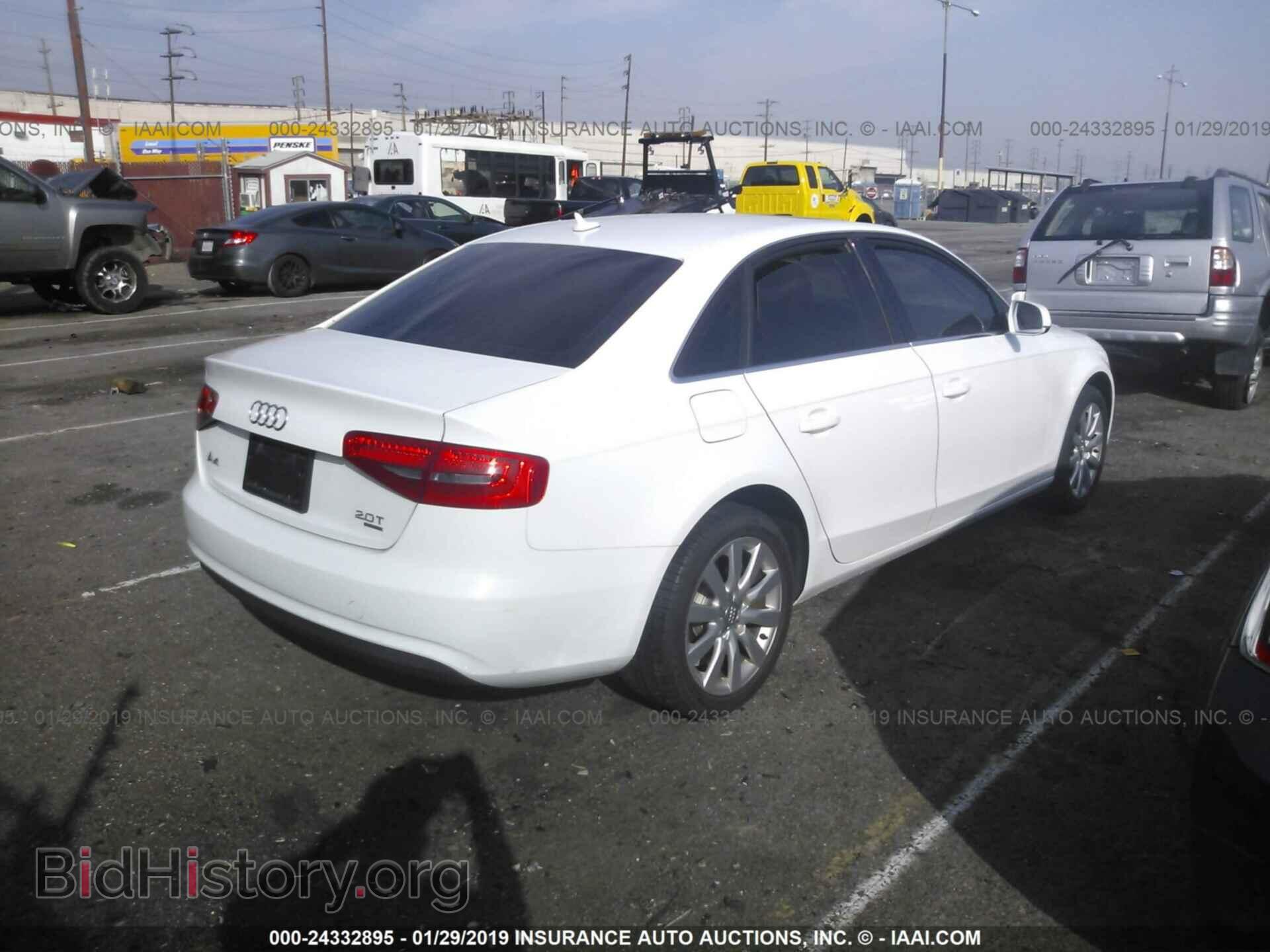 2013 AUDI A4 - VIN: WAUBFAFL9DN004505 - Photo 4