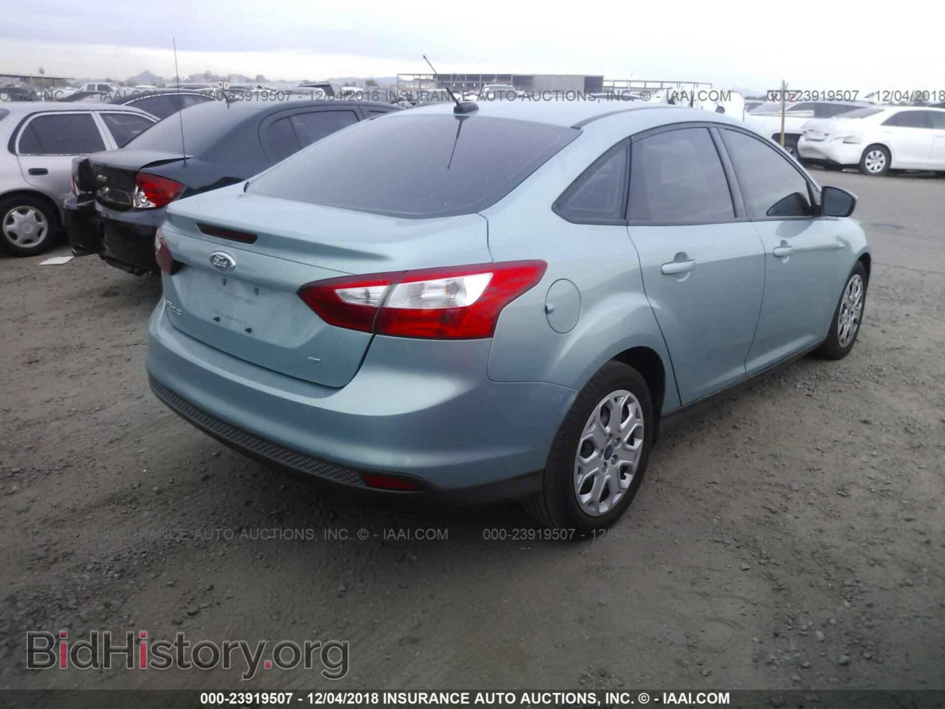 2012 FORD FOCUS - VIN: 1FAHP3F27CL244312 - Фото 4