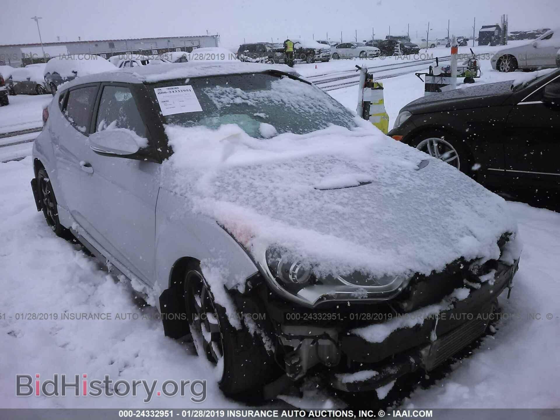 Photo KMHTC6AE9DU099199 - HYUNDAI VELOSTER 2013