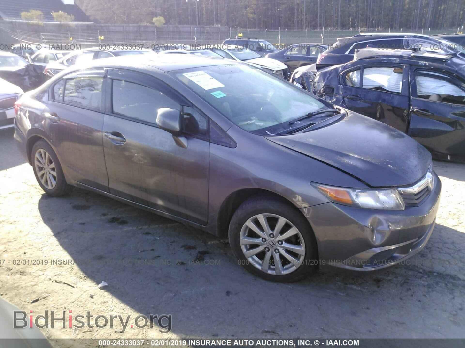 Photo 19XFB2F8XCE004355 - HONDA CIVIC 2012