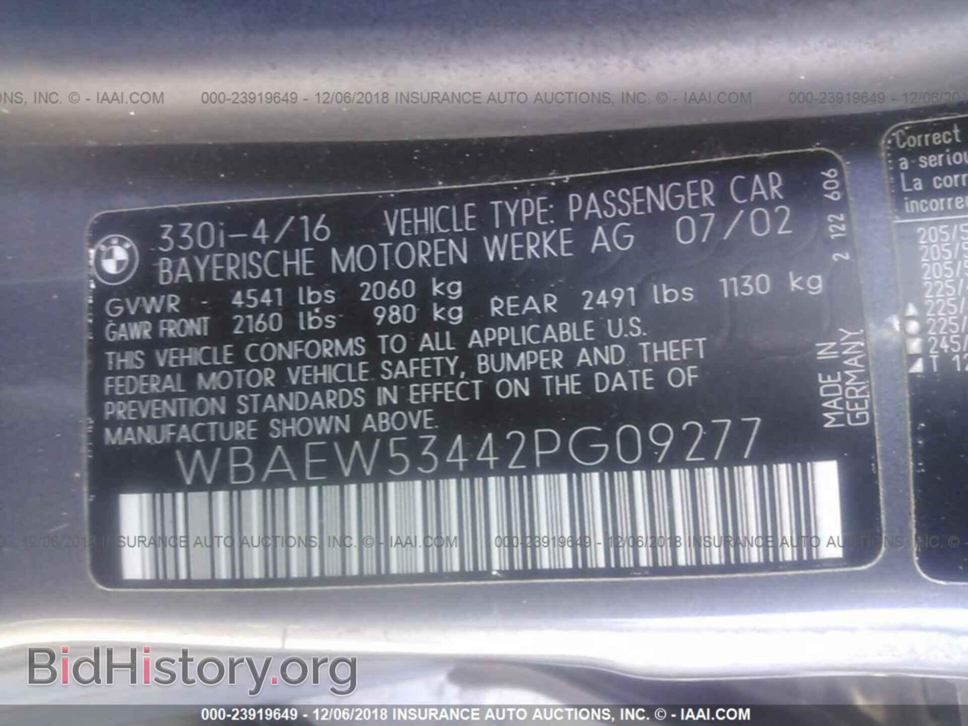 2002 BMW 330 - VIN: WBAEW53442PG09277 - Photo 9