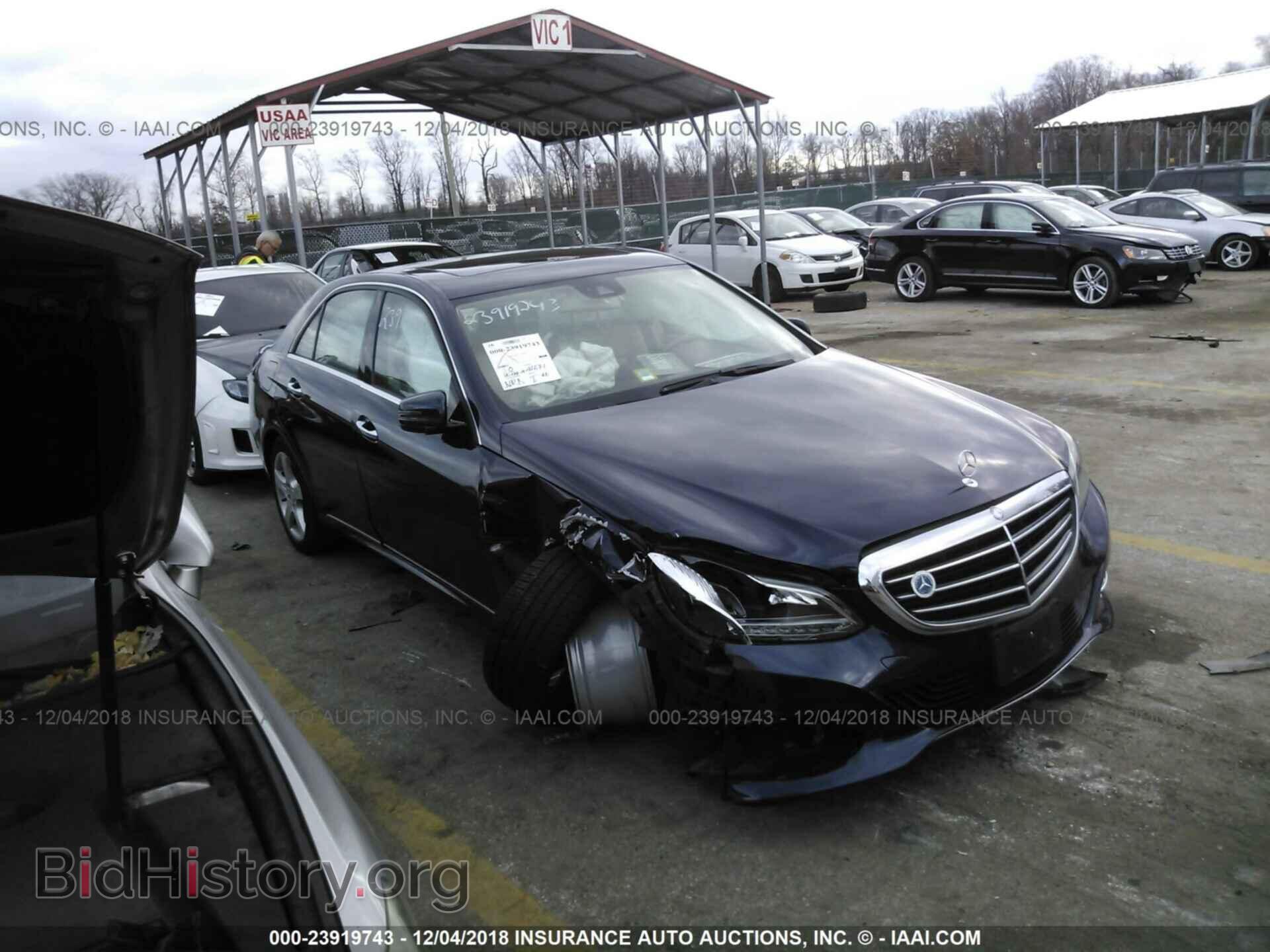 Photo WDDHF8JB3EB059190 - MERCEDES-BENZ E 2014