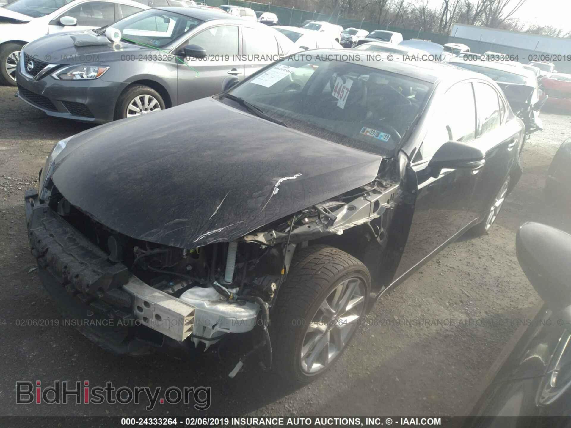 2012 LEXUS IS - VIN: JTHCF5C24C5058592 - Фото 2