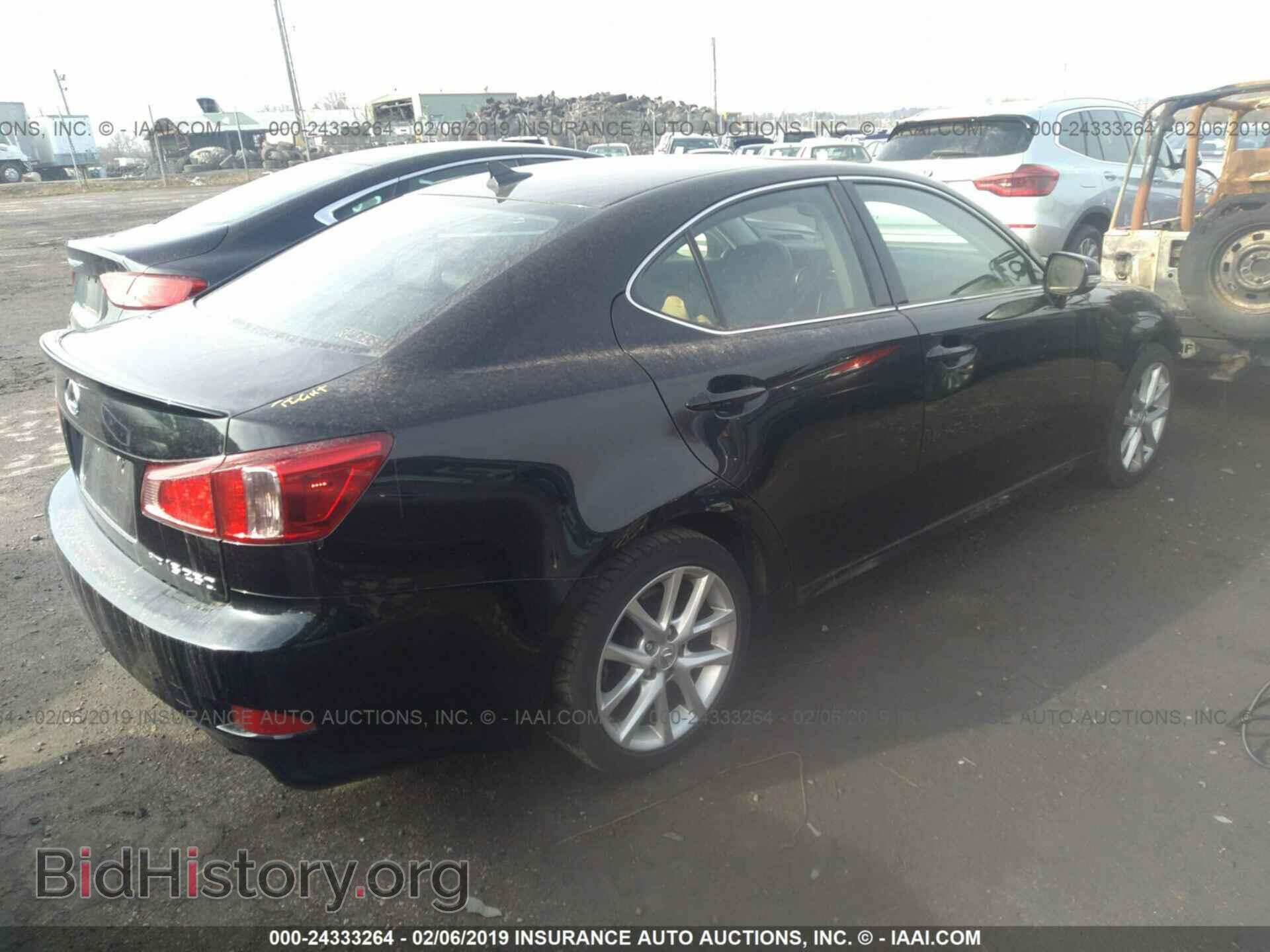 2012 LEXUS IS - VIN: JTHCF5C24C5058592 - Фото 4