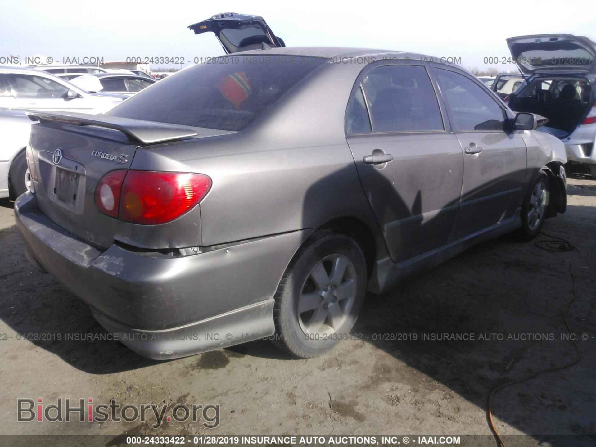 2003 TOYOTA COROLLA - VIN: 2T1BR32E73C020717 - Фото 4