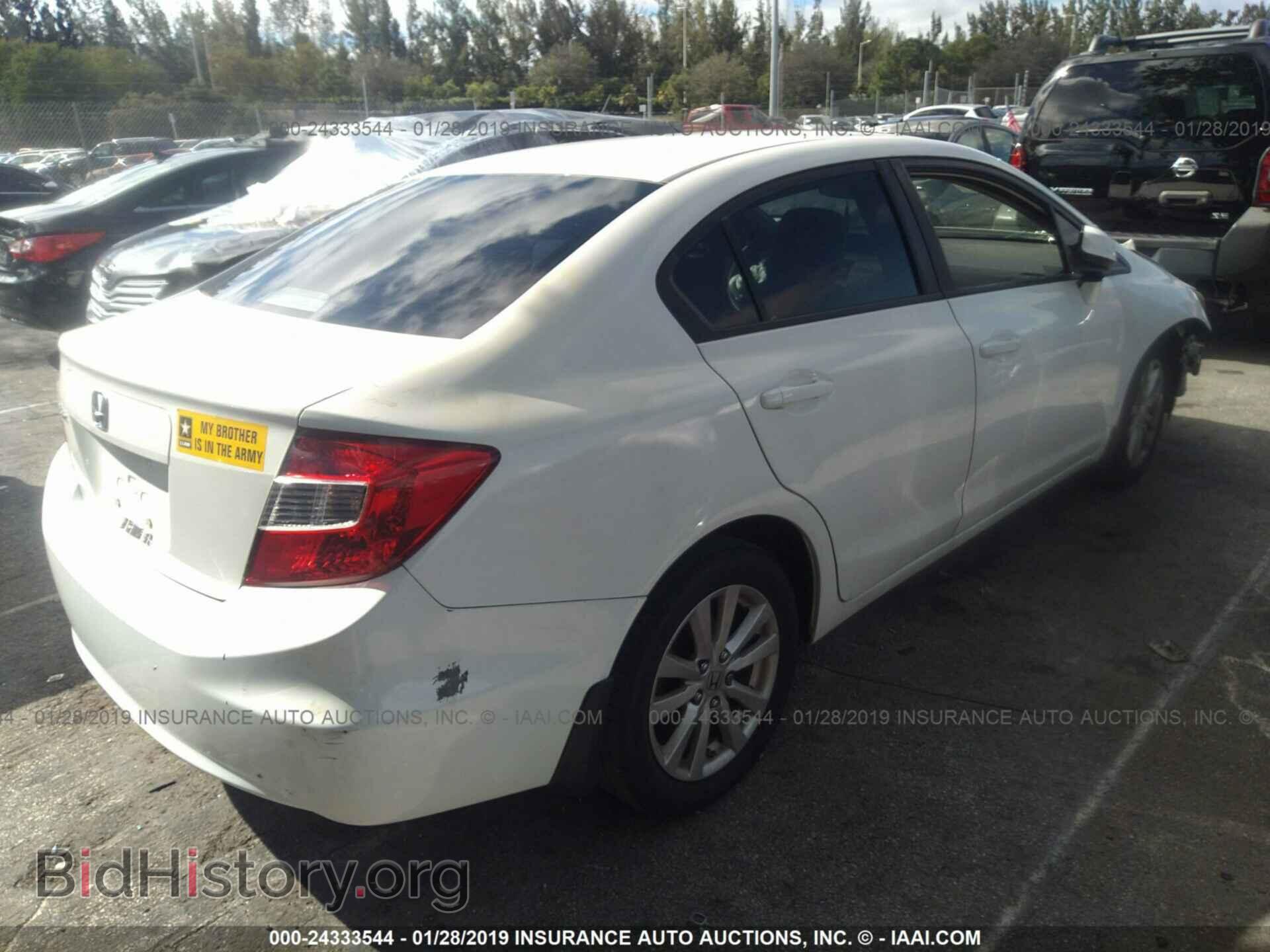 2012 HONDA CIVIC - VIN: 19XFB2F87CE101514 - Photo 4