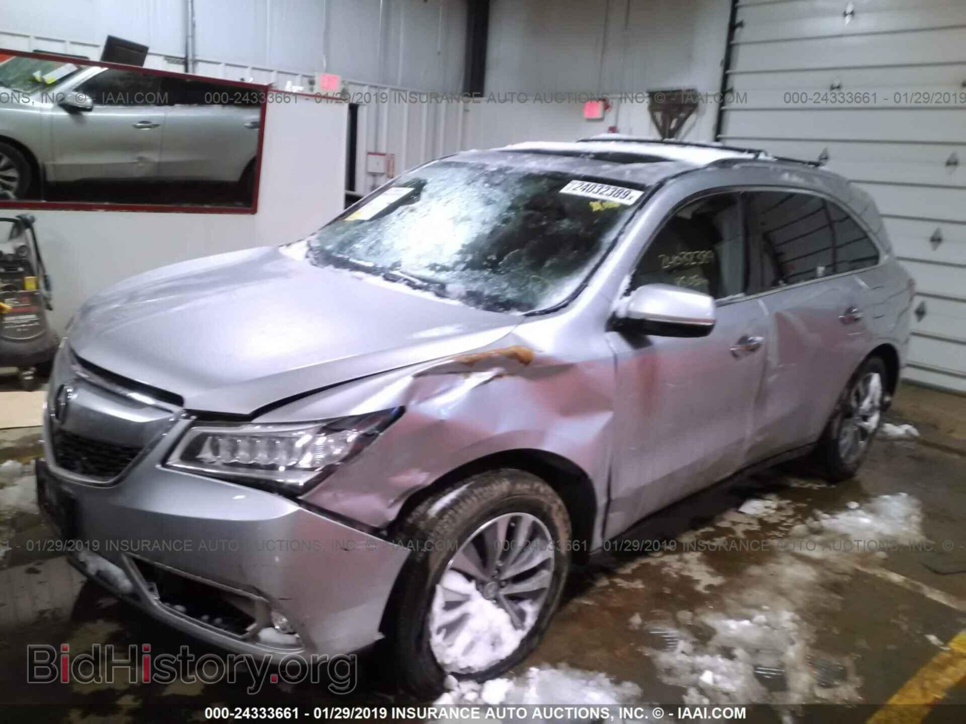 2014 ACURA MDX - VIN: 5FRYD4H61EB004752 - Фото 2