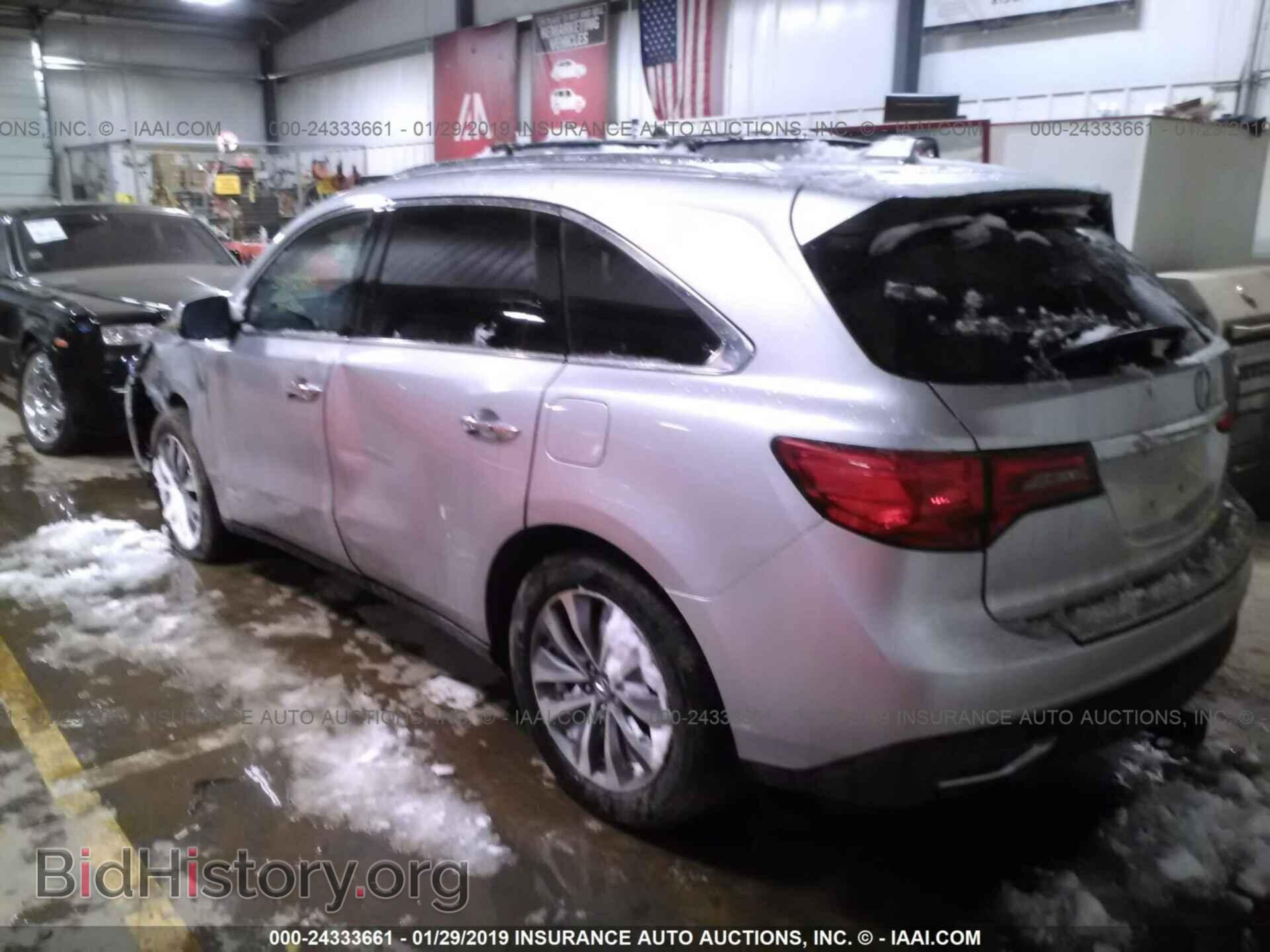 2014 ACURA MDX - VIN: 5FRYD4H61EB004752 - Фото 3
